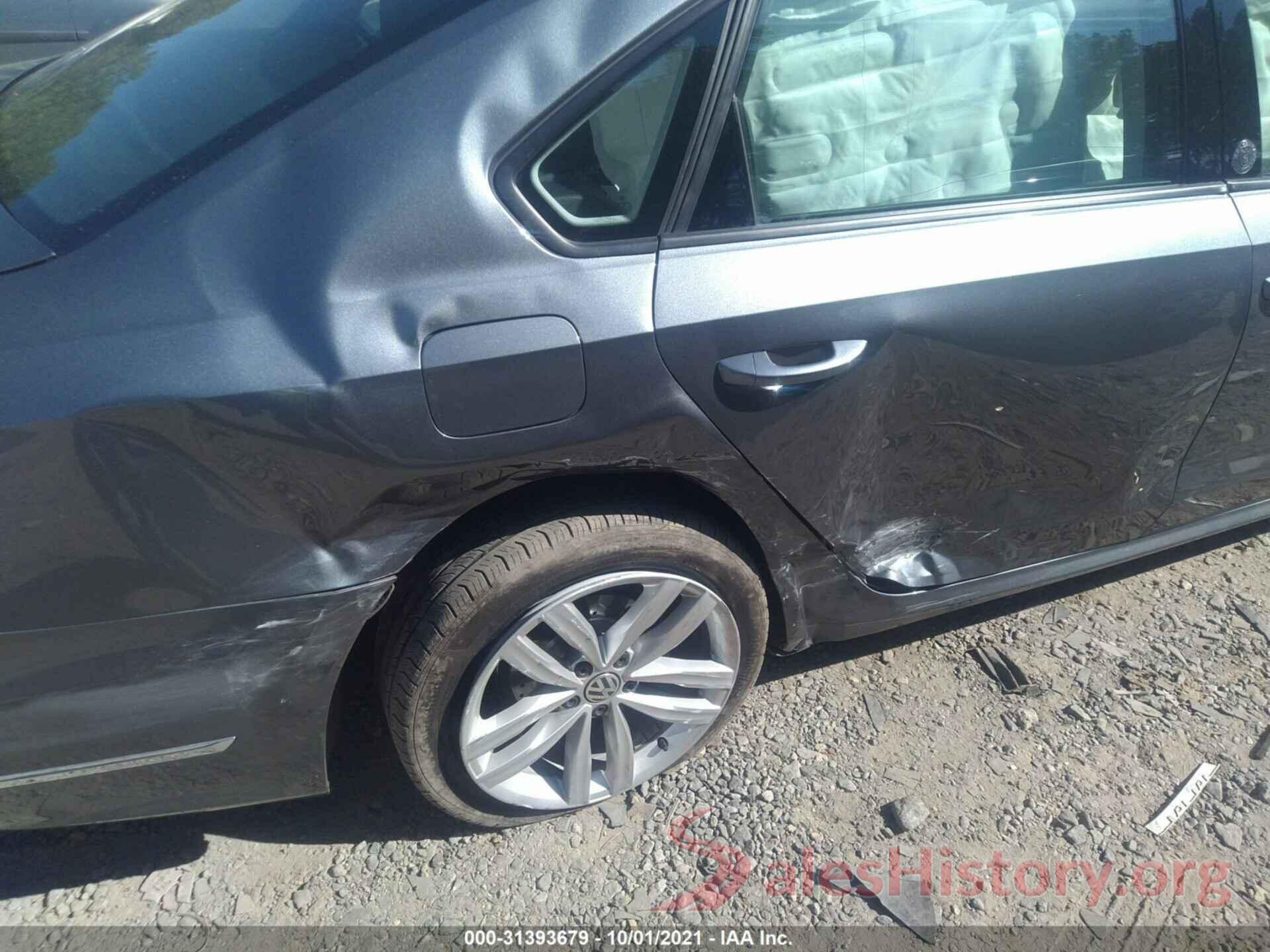 1VWLA7A33KC013061 2019 VOLKSWAGEN PASSAT