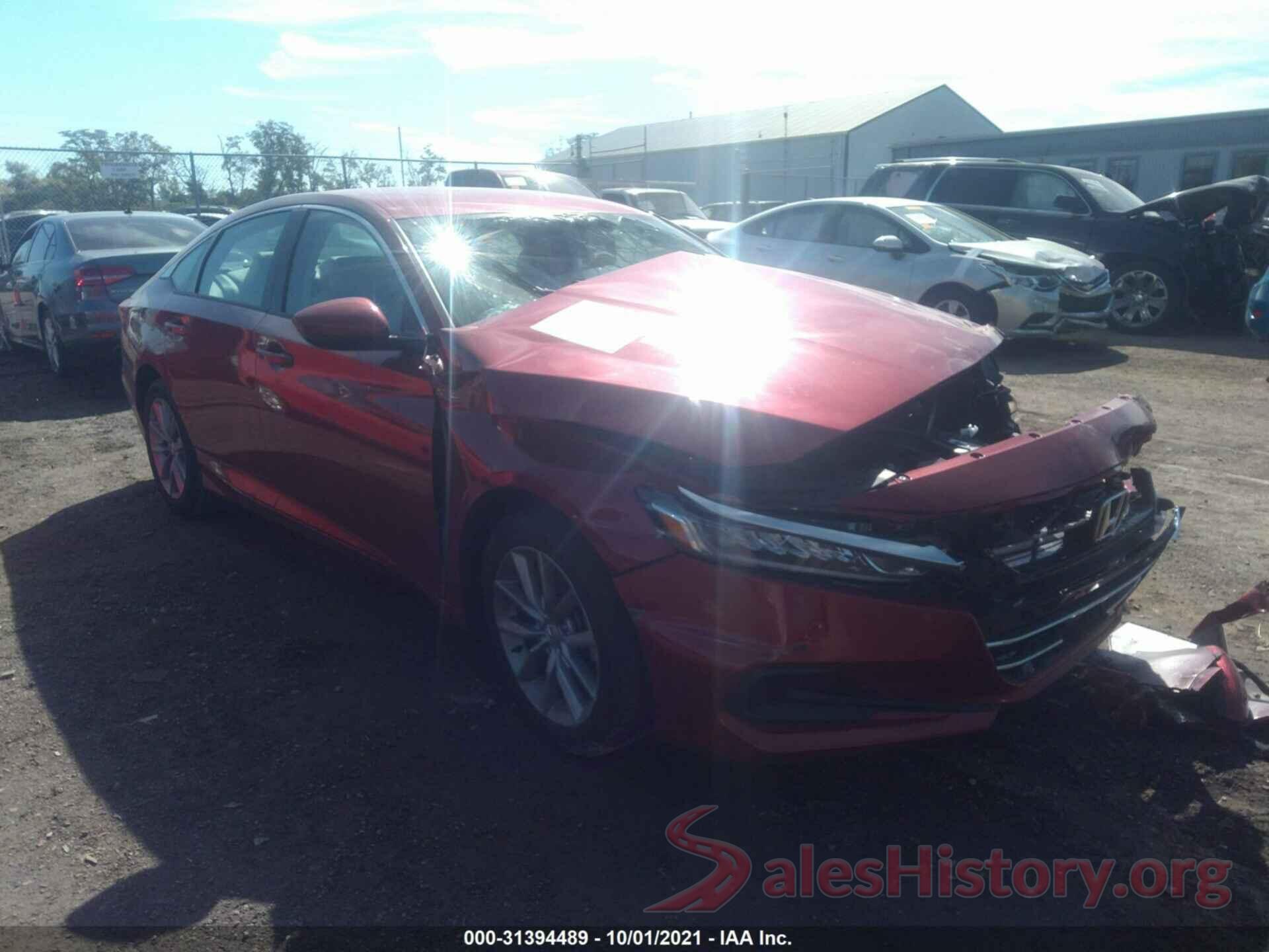 1HGCV1F14MA095040 2021 HONDA ACCORD SEDAN