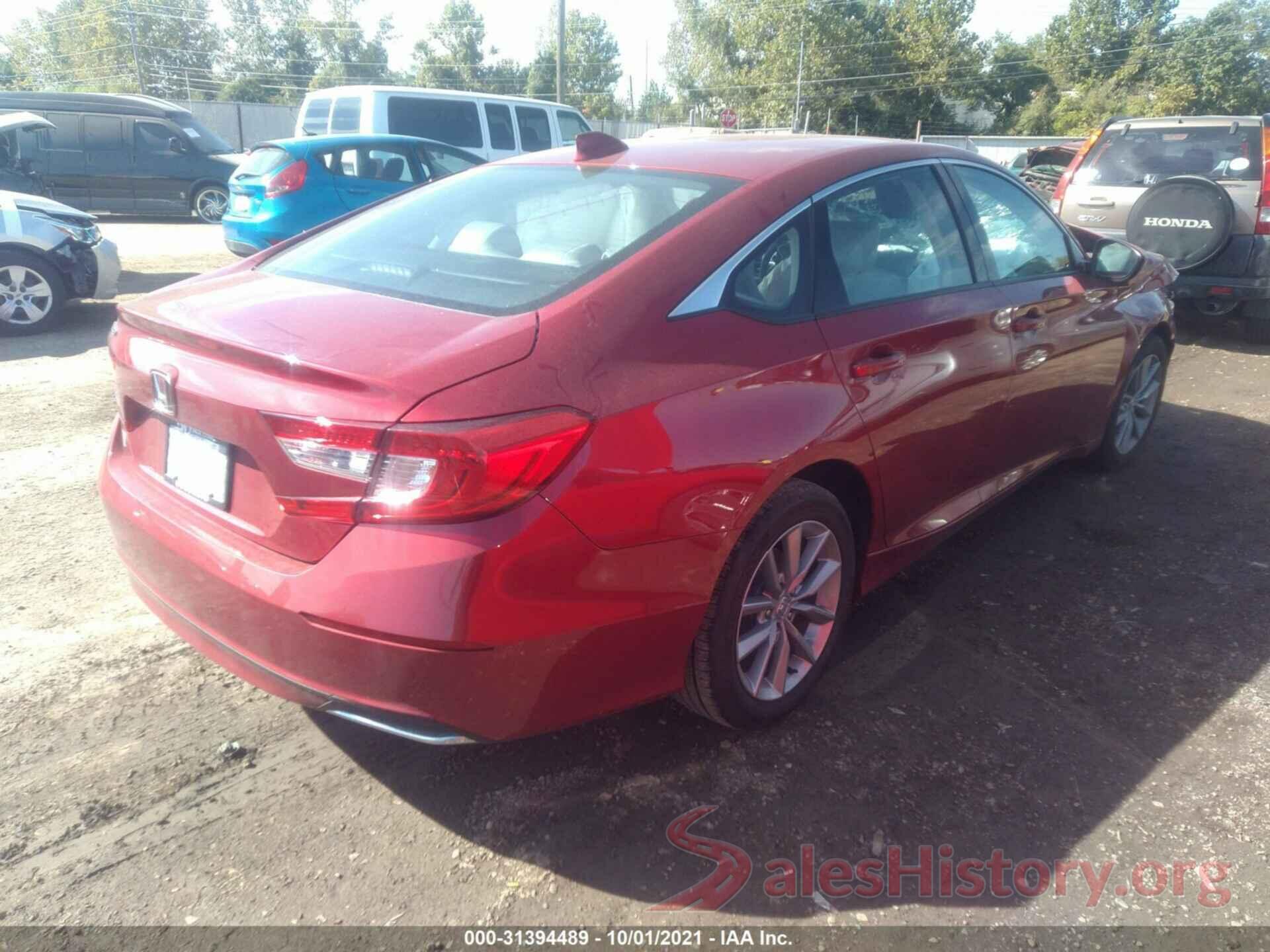 1HGCV1F14MA095040 2021 HONDA ACCORD SEDAN