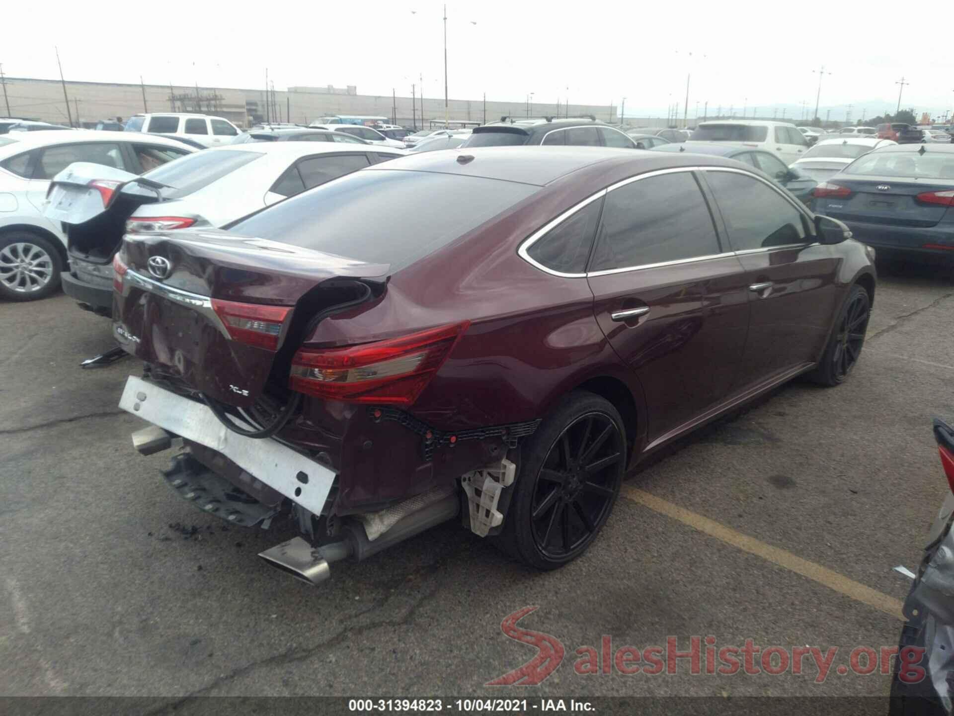 4T1BK1EB9JU265802 2018 TOYOTA AVALON