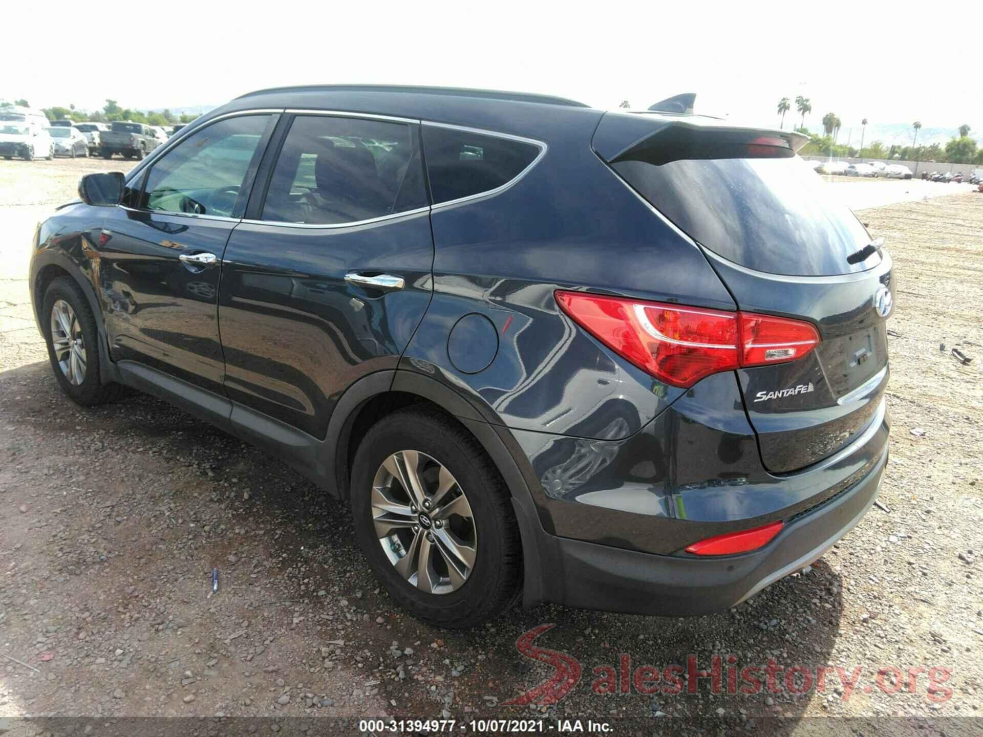 5XYZU3LB2GG346503 2016 HYUNDAI SANTA FE SPORT