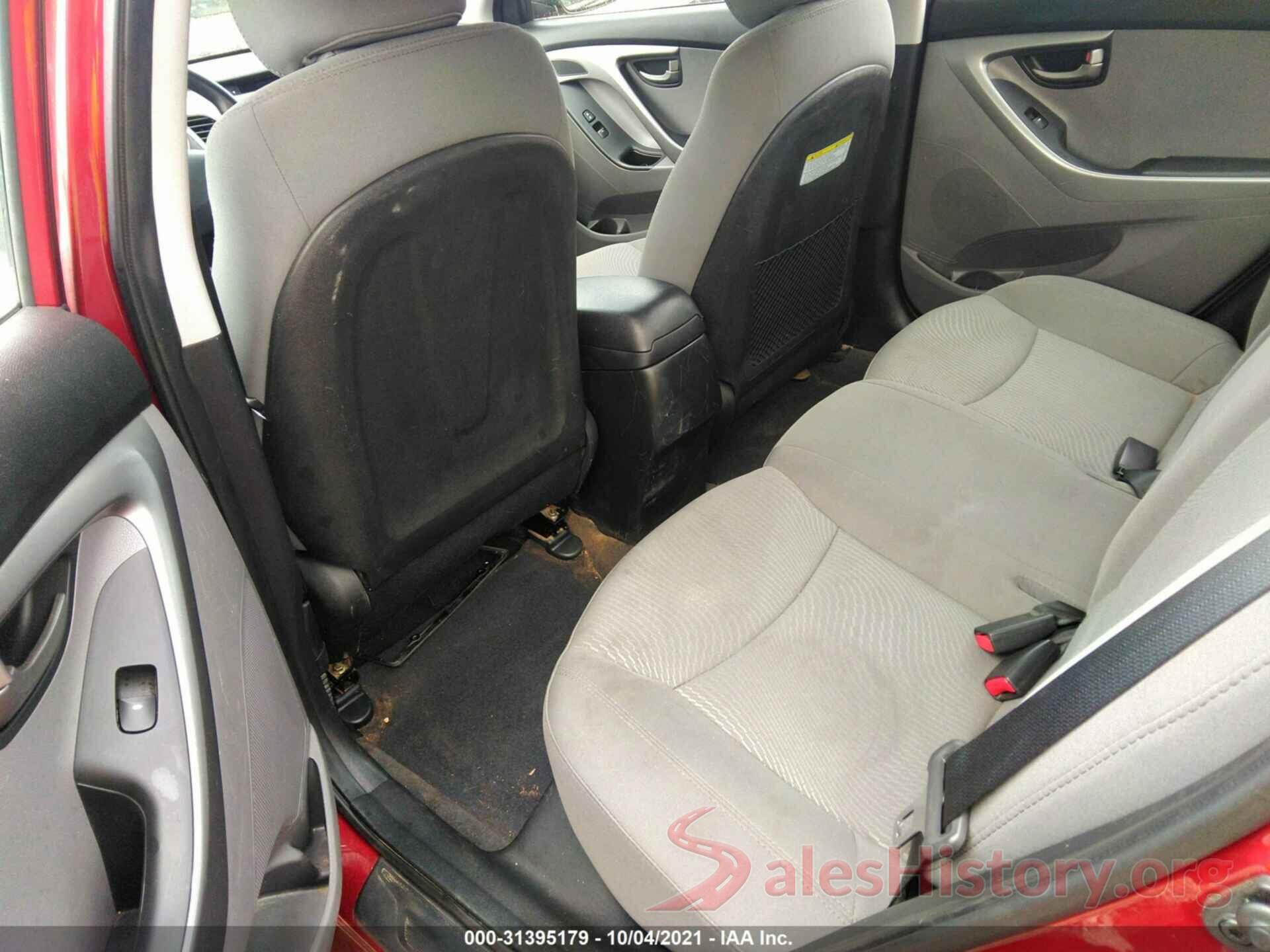 5NPDH4AEXGH795552 2016 HYUNDAI ELANTRA