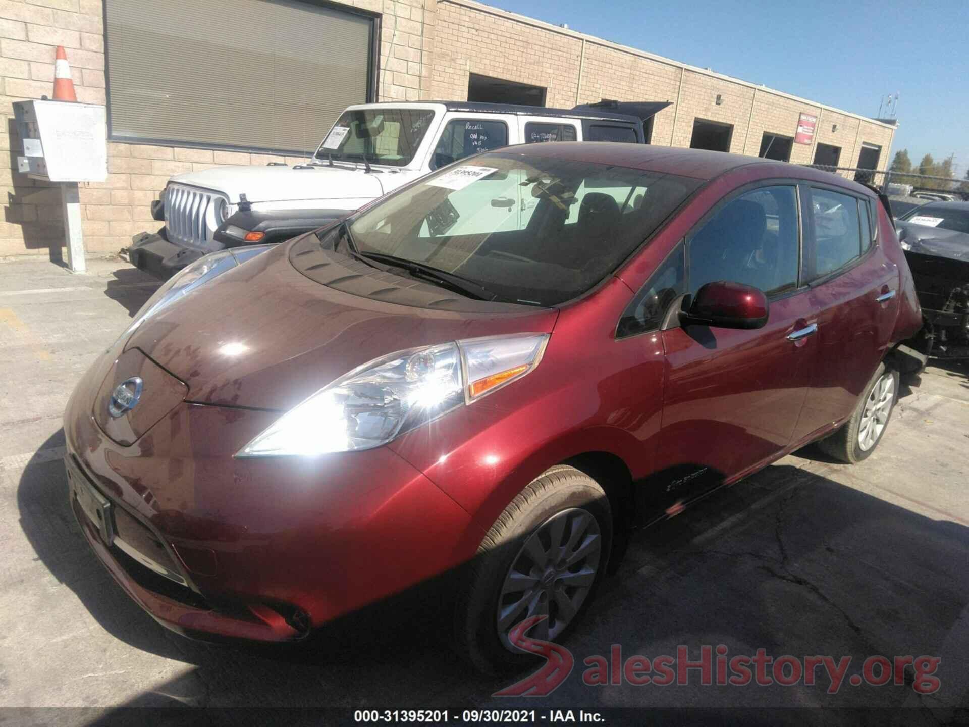 1N4BZ0CP6HC307339 2017 NISSAN LEAF