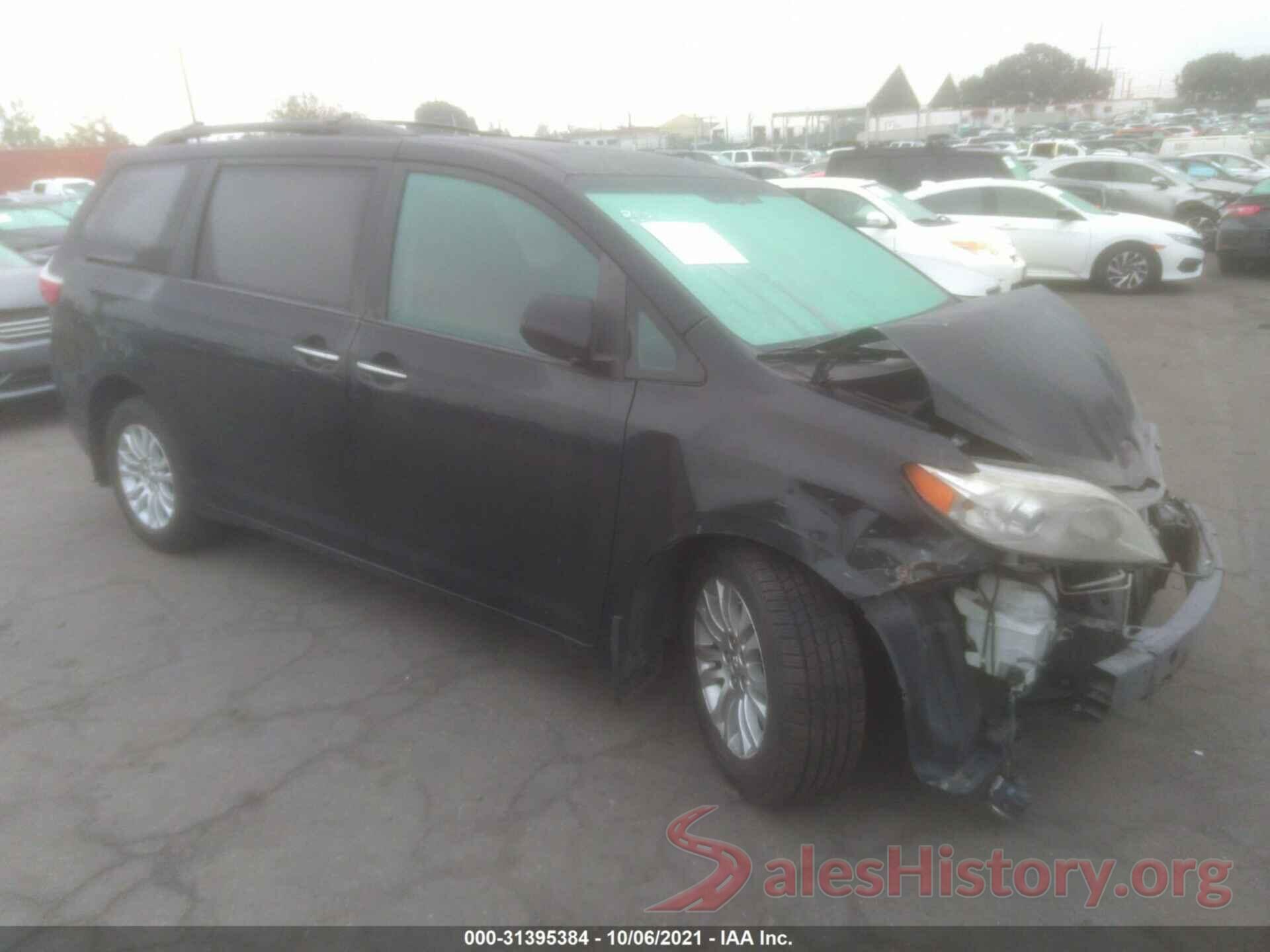 5TDYZ3DC3HS818278 2017 TOYOTA SIENNA