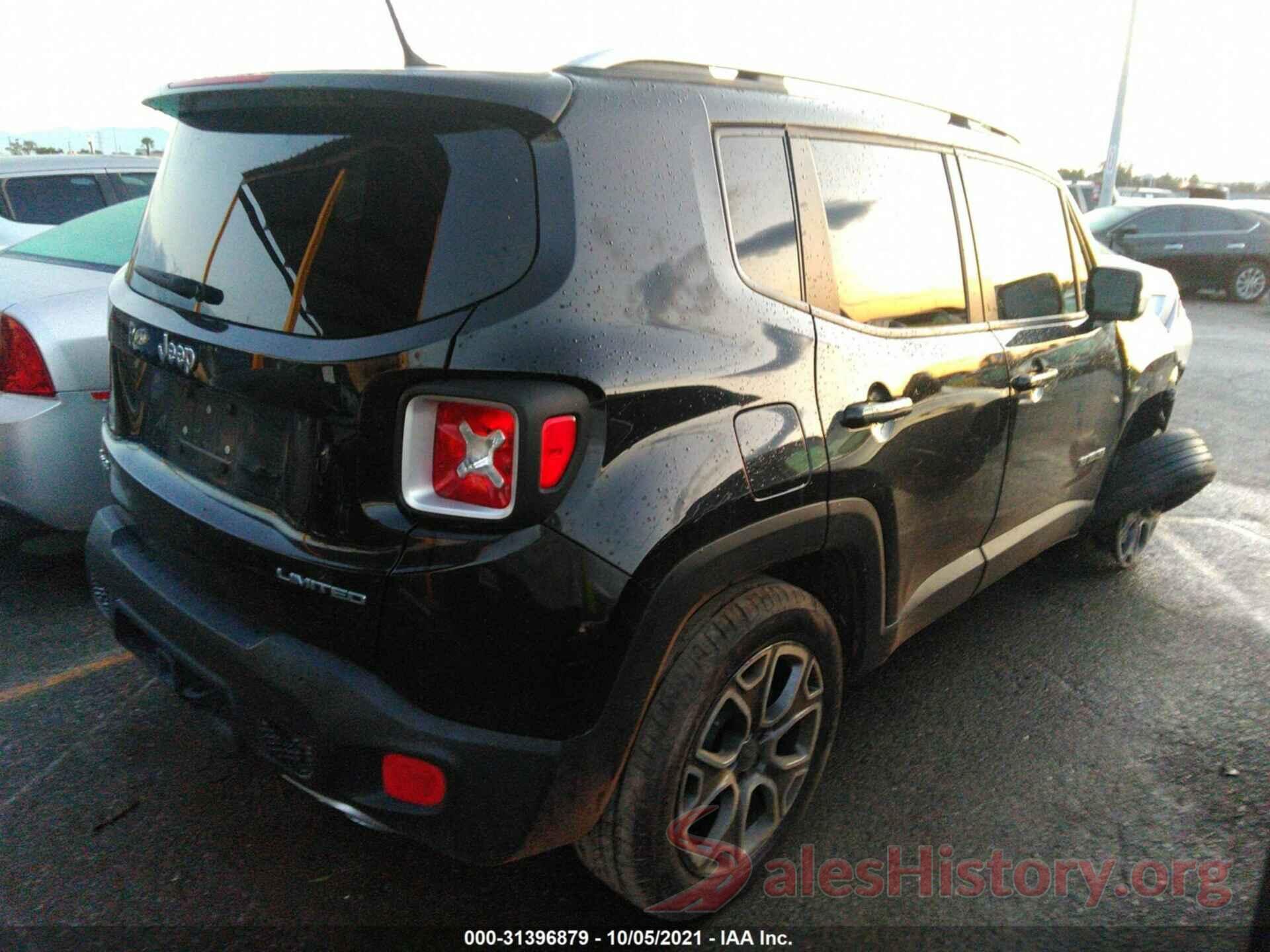 ZACCJBDB4HPE52234 2017 JEEP RENEGADE