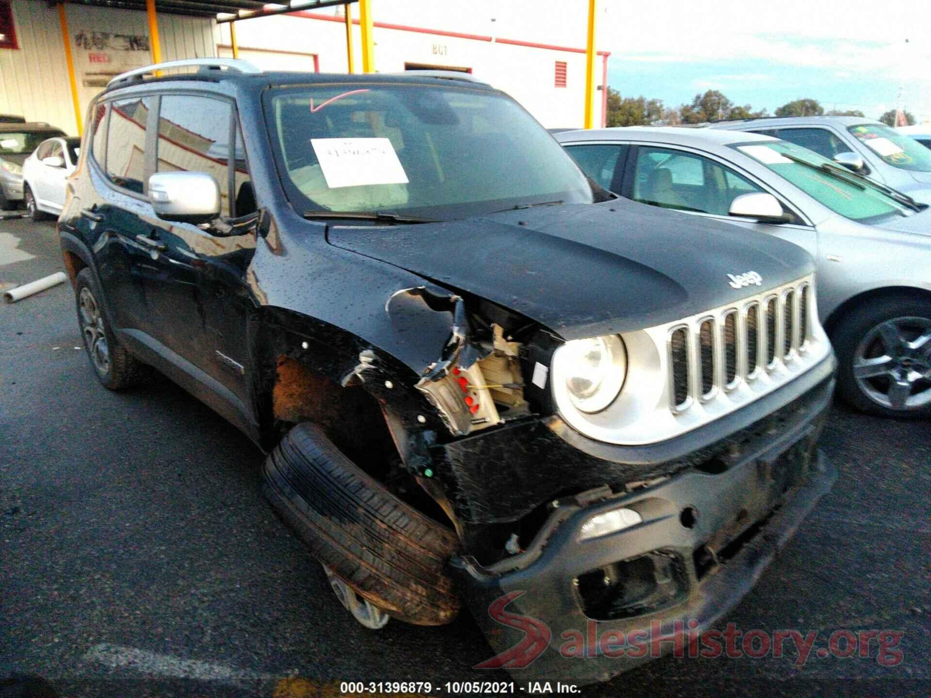 ZACCJBDB4HPE52234 2017 JEEP RENEGADE