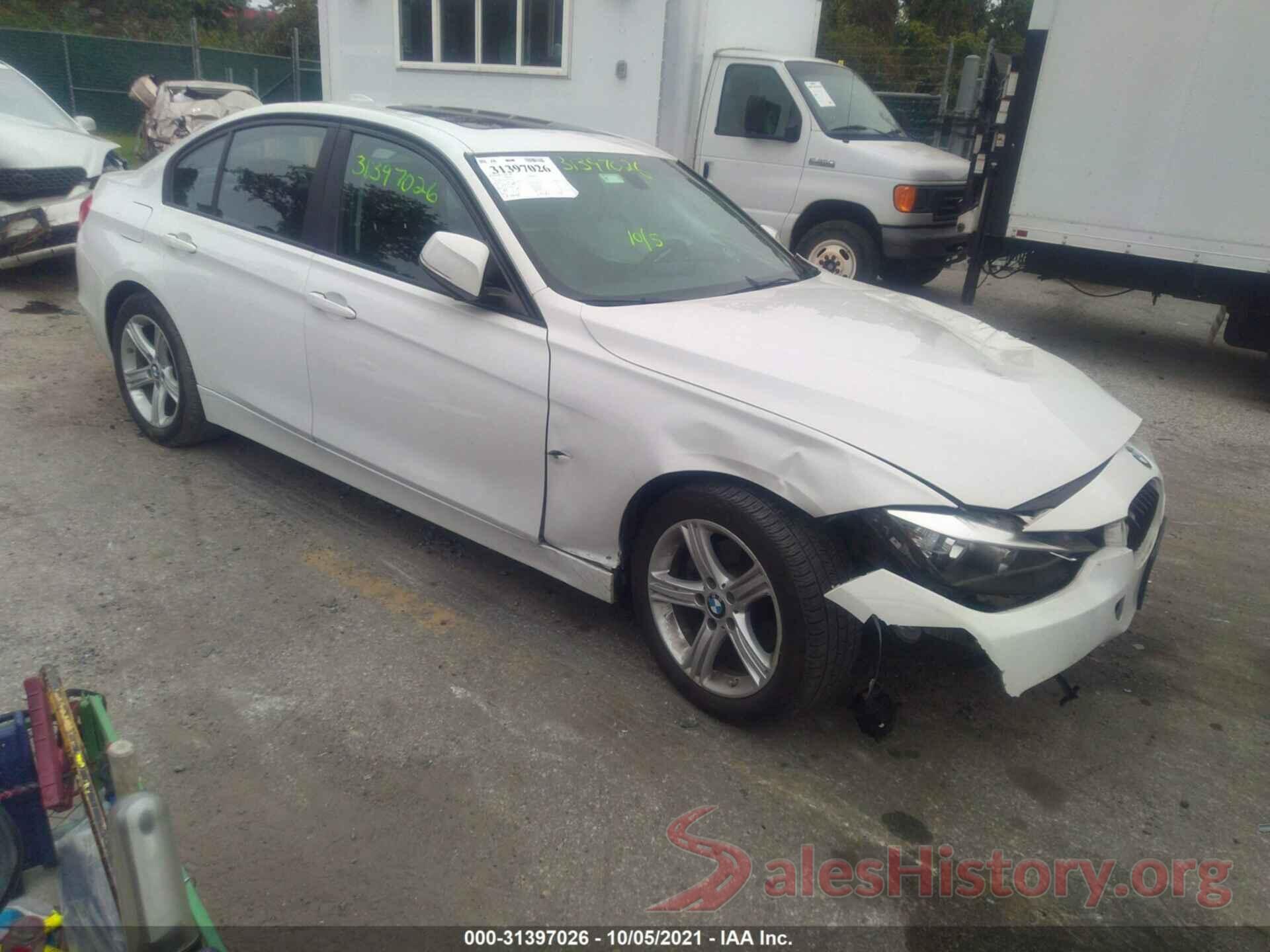 WBA3B3G55FNT18411 2015 BMW 3 SERIES