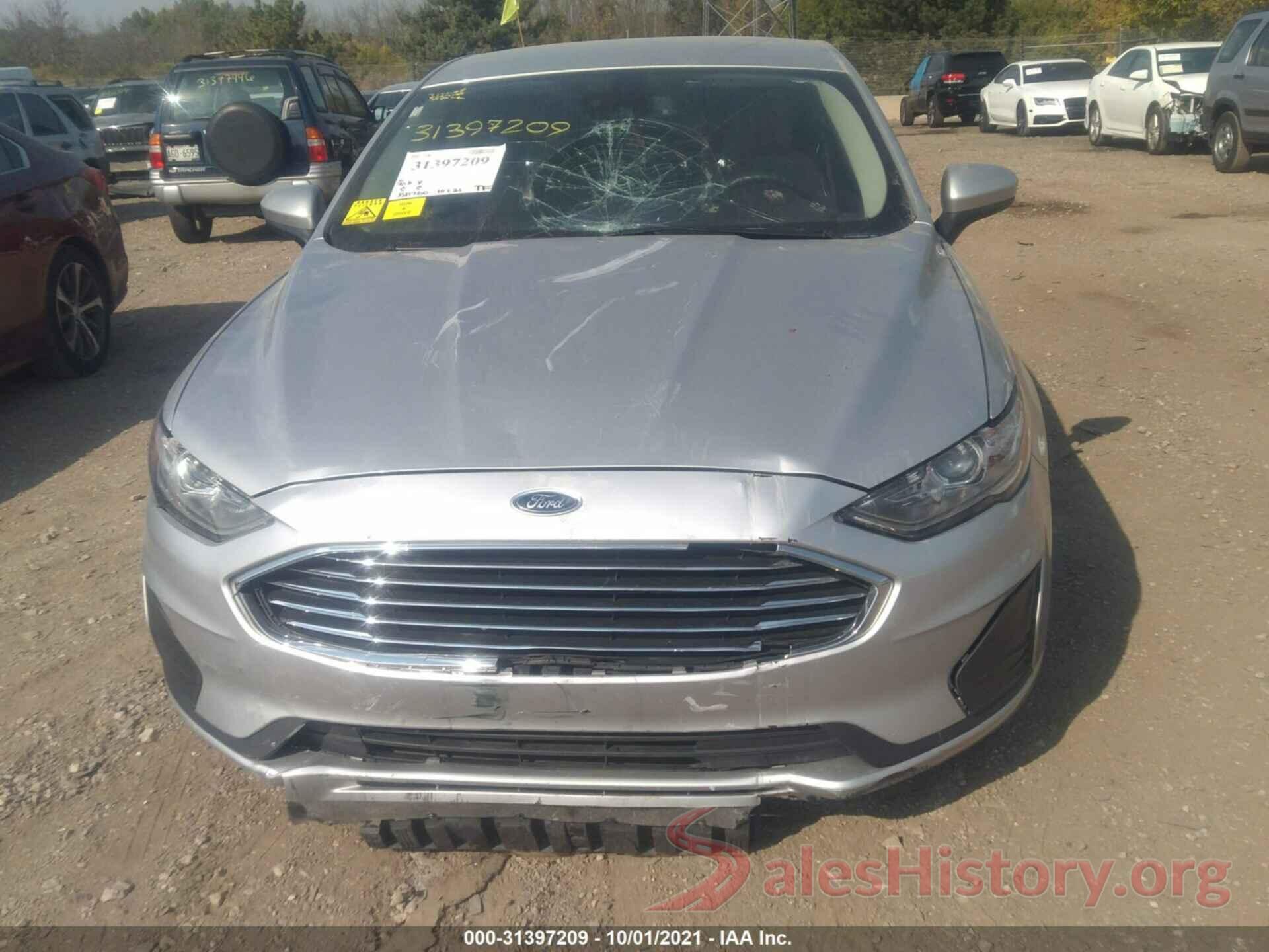 3FA6P0LU5KR242571 2019 FORD FUSION HYBRID