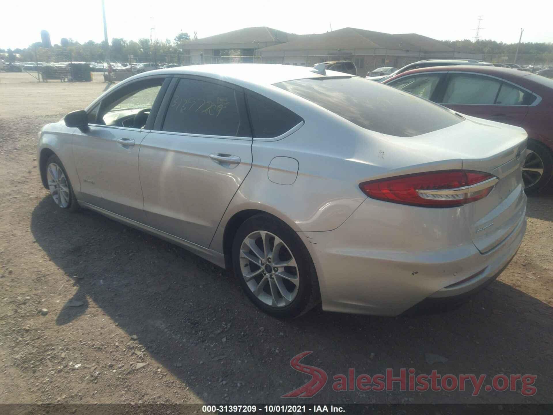 3FA6P0LU5KR242571 2019 FORD FUSION HYBRID