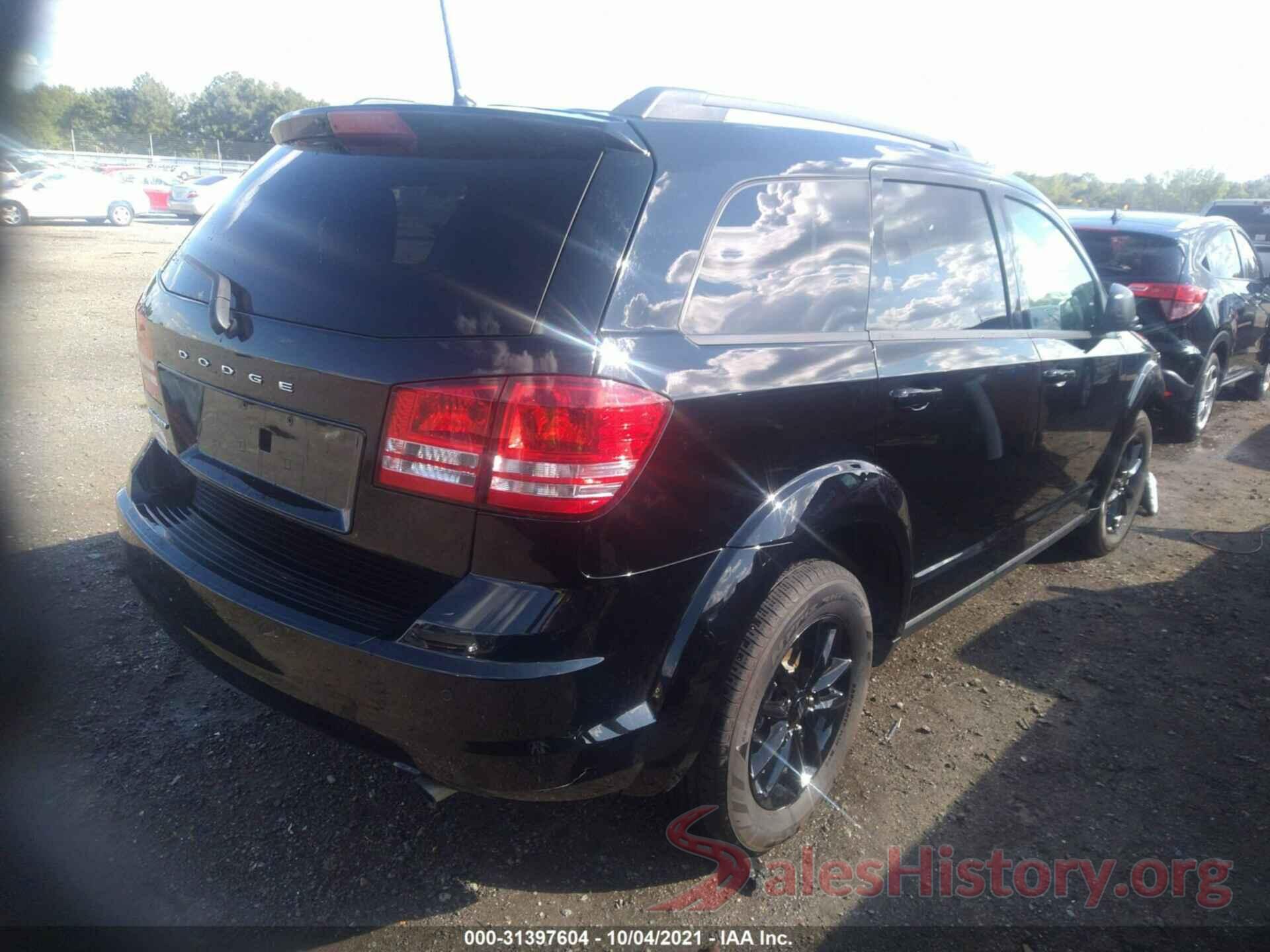 3C4PDCAB8LT260626 2020 DODGE JOURNEY