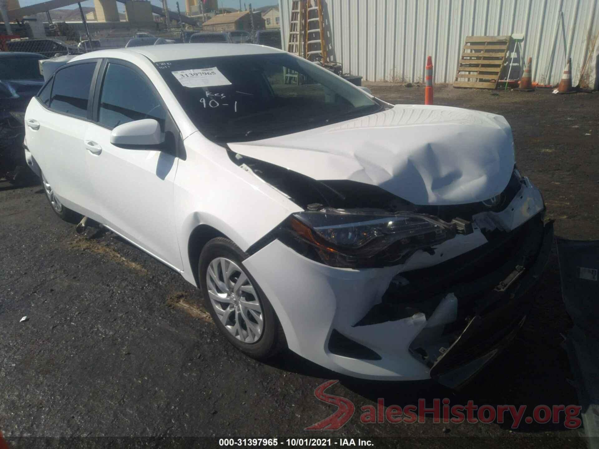 2T1BURHE8KC138637 2019 TOYOTA COROLLA