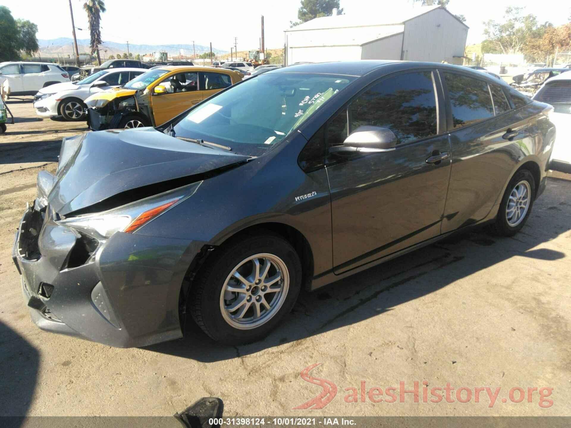 JTDKARFUXG3002416 2016 TOYOTA PRIUS