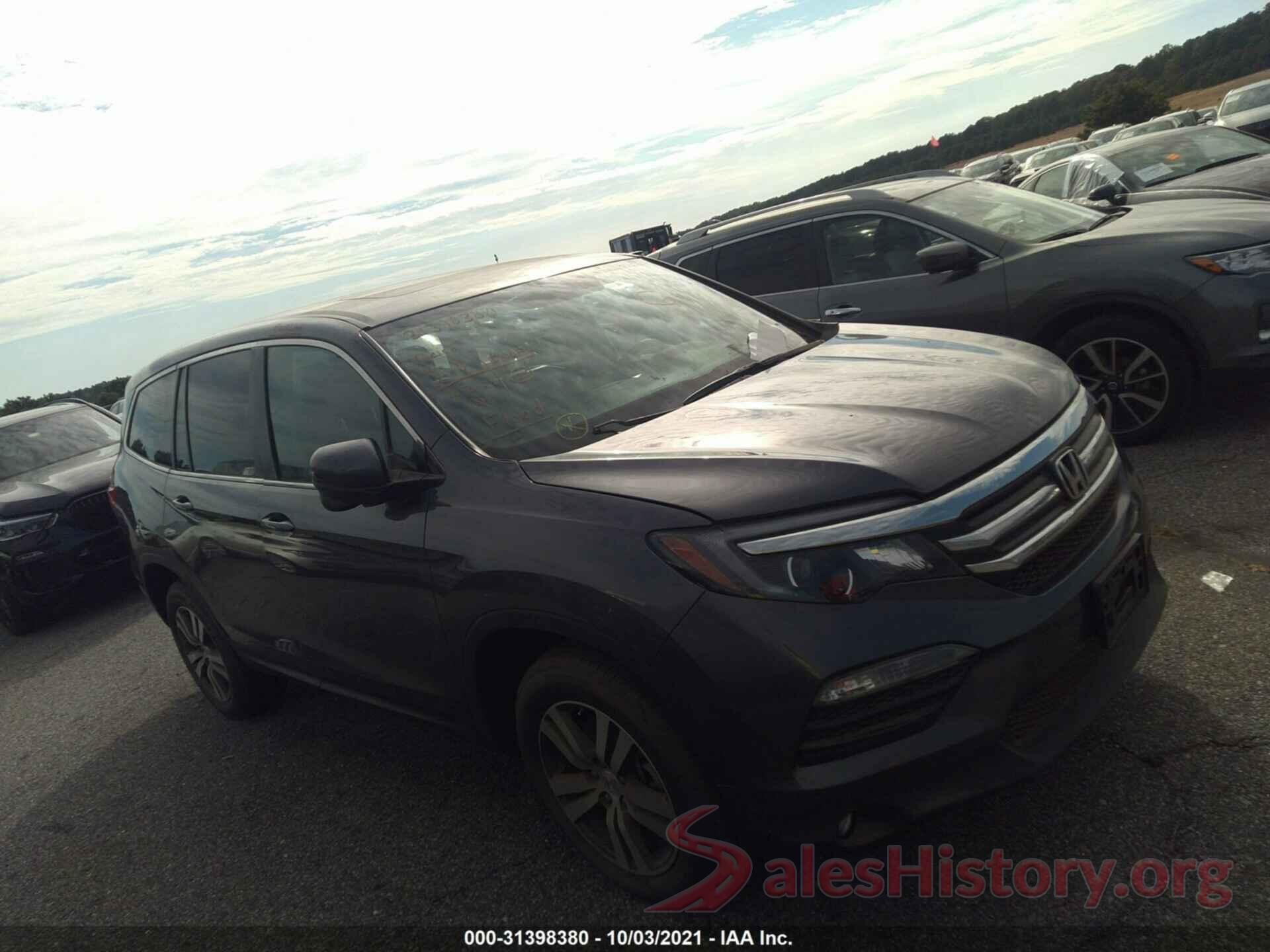 5FNYF6H57HB104535 2017 HONDA PILOT