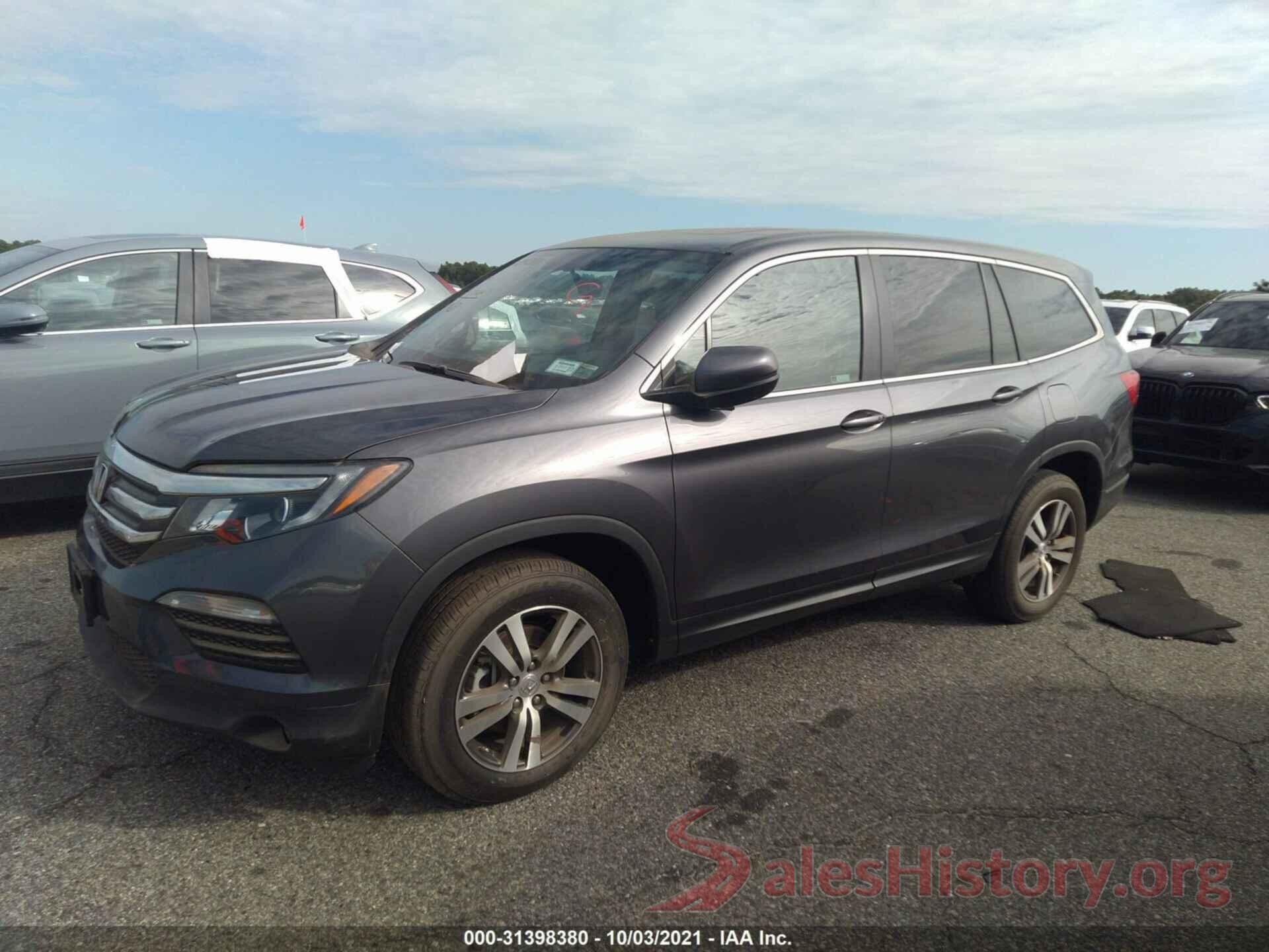 5FNYF6H57HB104535 2017 HONDA PILOT