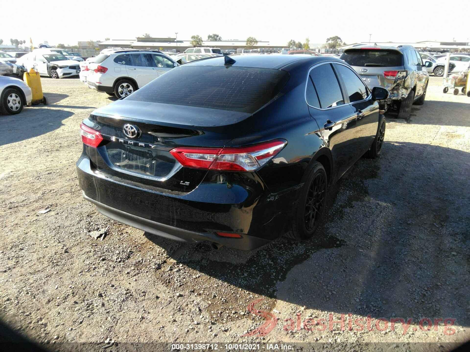 4T1B11HK6KU740712 2019 TOYOTA CAMRY