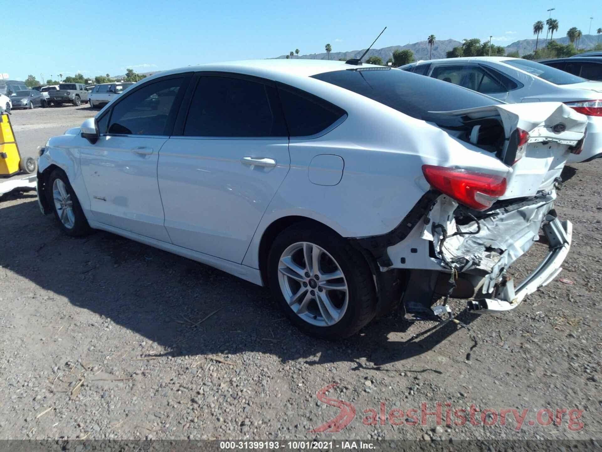 3FA6P0LU2JR140806 2018 FORD FUSION HYBRID