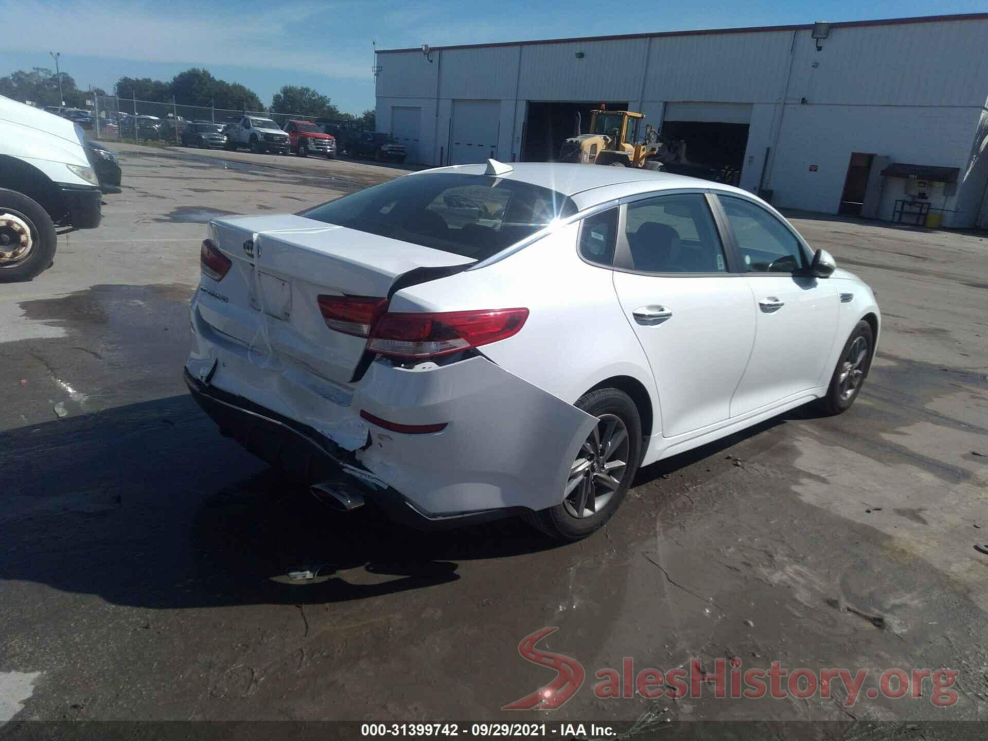 5XXGT4L37LG432168 2020 KIA OPTIMA