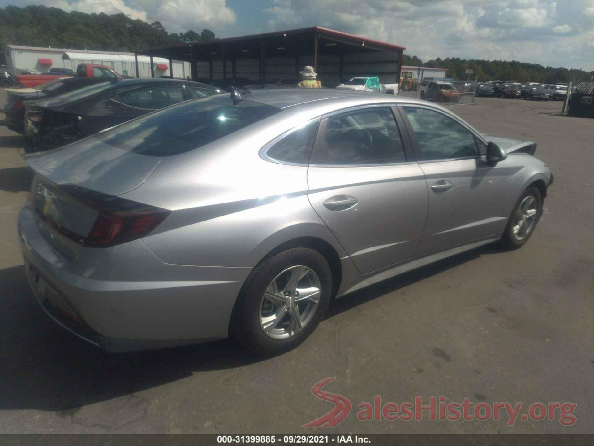 5NPEG4JA9MH071500 2021 HYUNDAI SONATA