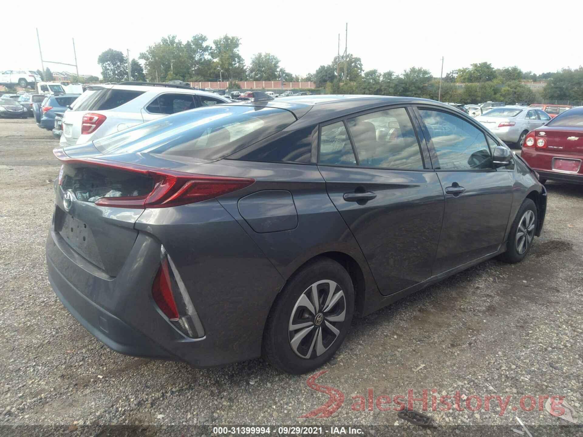 JTDKARFPXJ3080499 2018 TOYOTA PRIUS PRIME