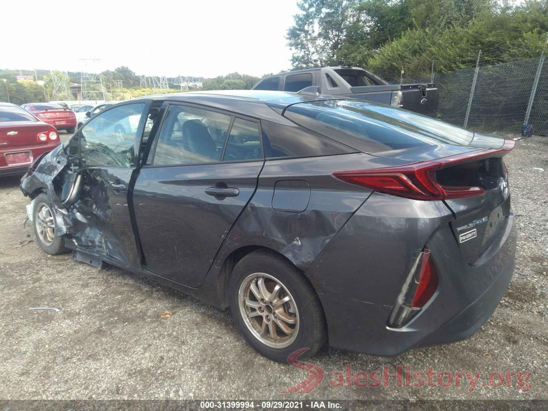 JTDKARFPXJ3080499 2018 TOYOTA PRIUS PRIME