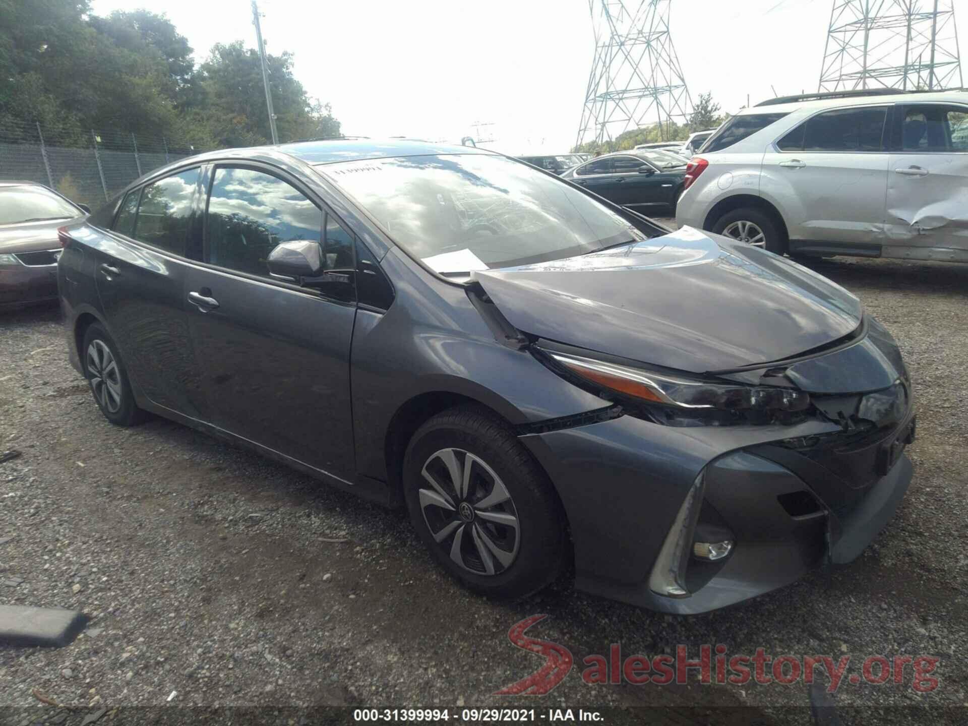 JTDKARFPXJ3080499 2018 TOYOTA PRIUS PRIME