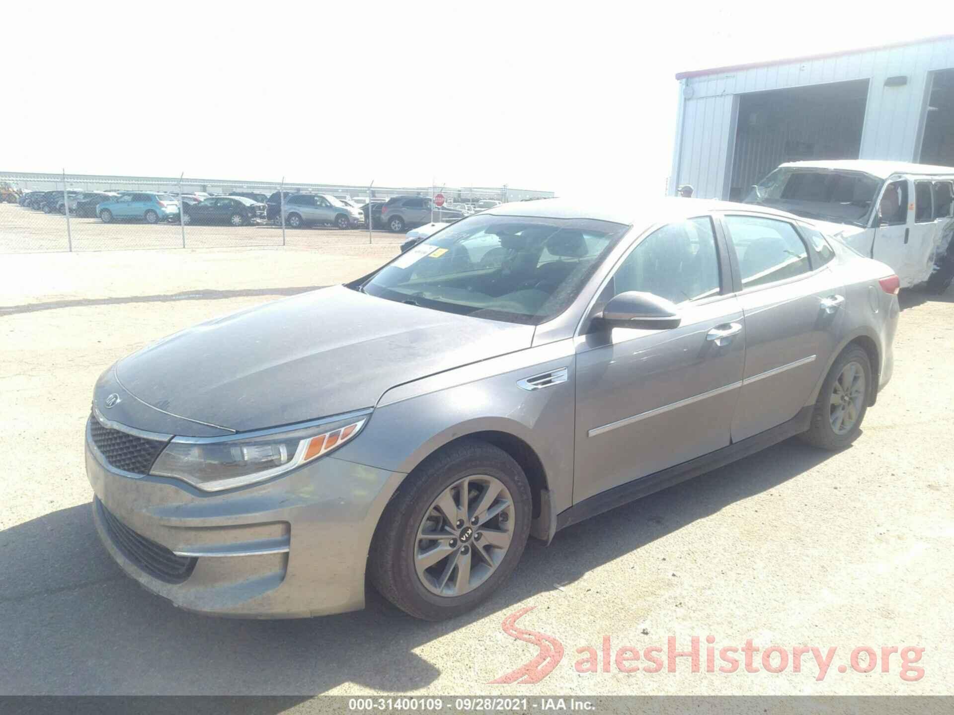 5XXGT4L15GG053125 2016 KIA OPTIMA