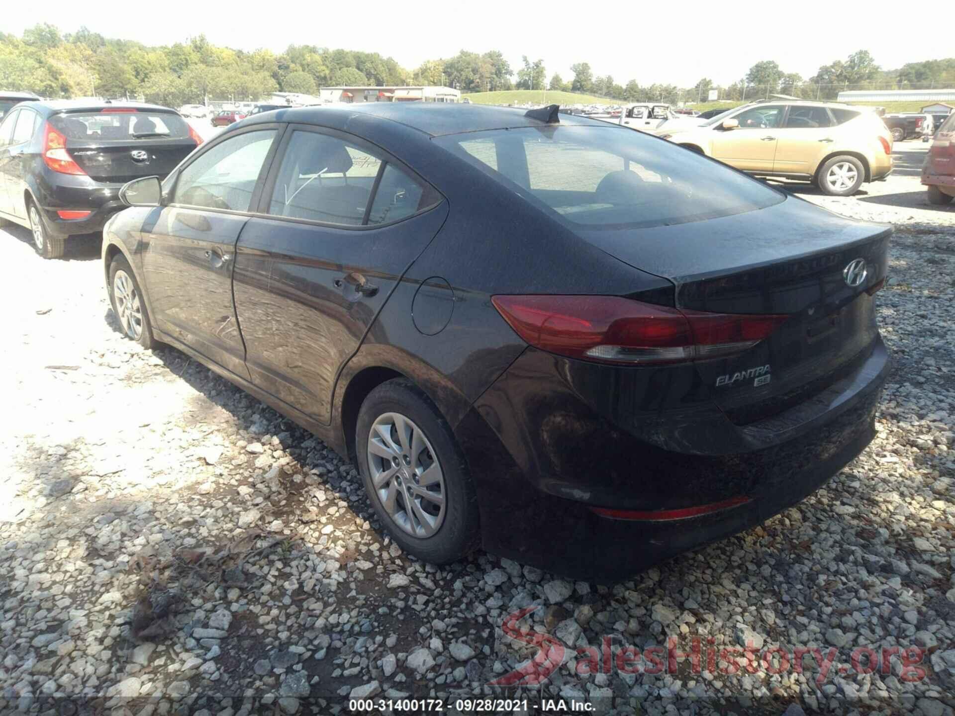 KMHD74LF0HU092540 2017 HYUNDAI ELANTRA