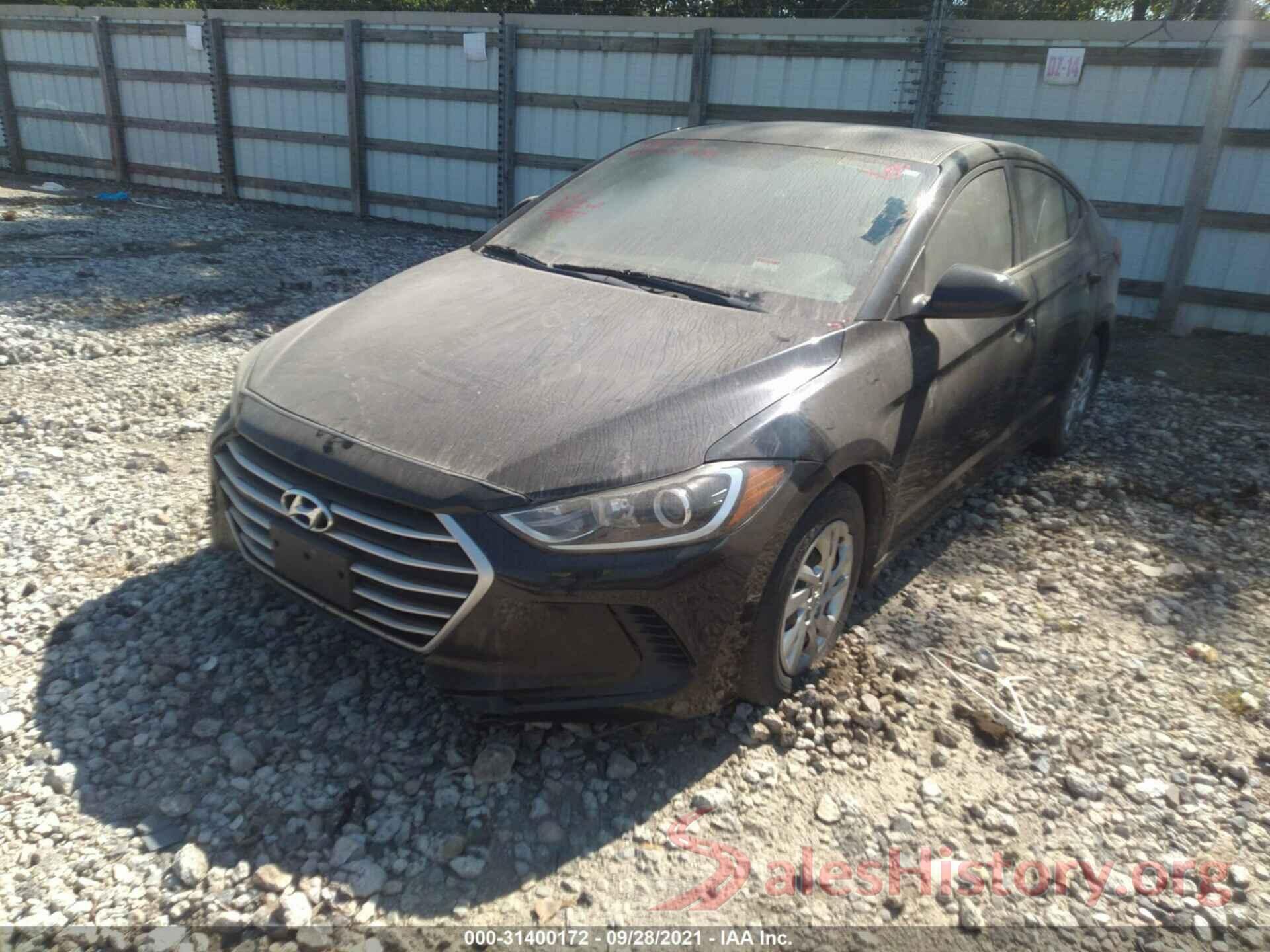 KMHD74LF0HU092540 2017 HYUNDAI ELANTRA