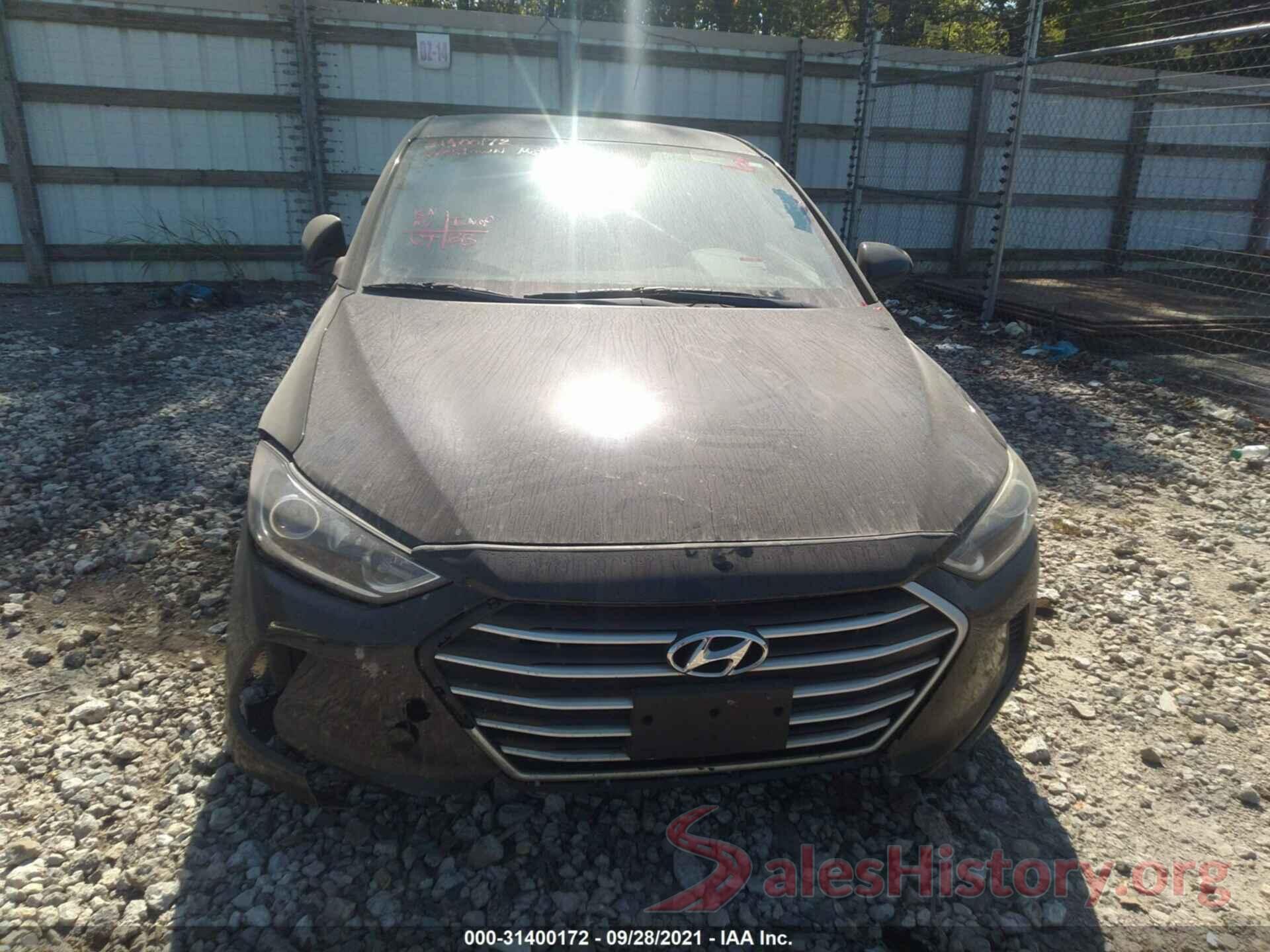 KMHD74LF0HU092540 2017 HYUNDAI ELANTRA