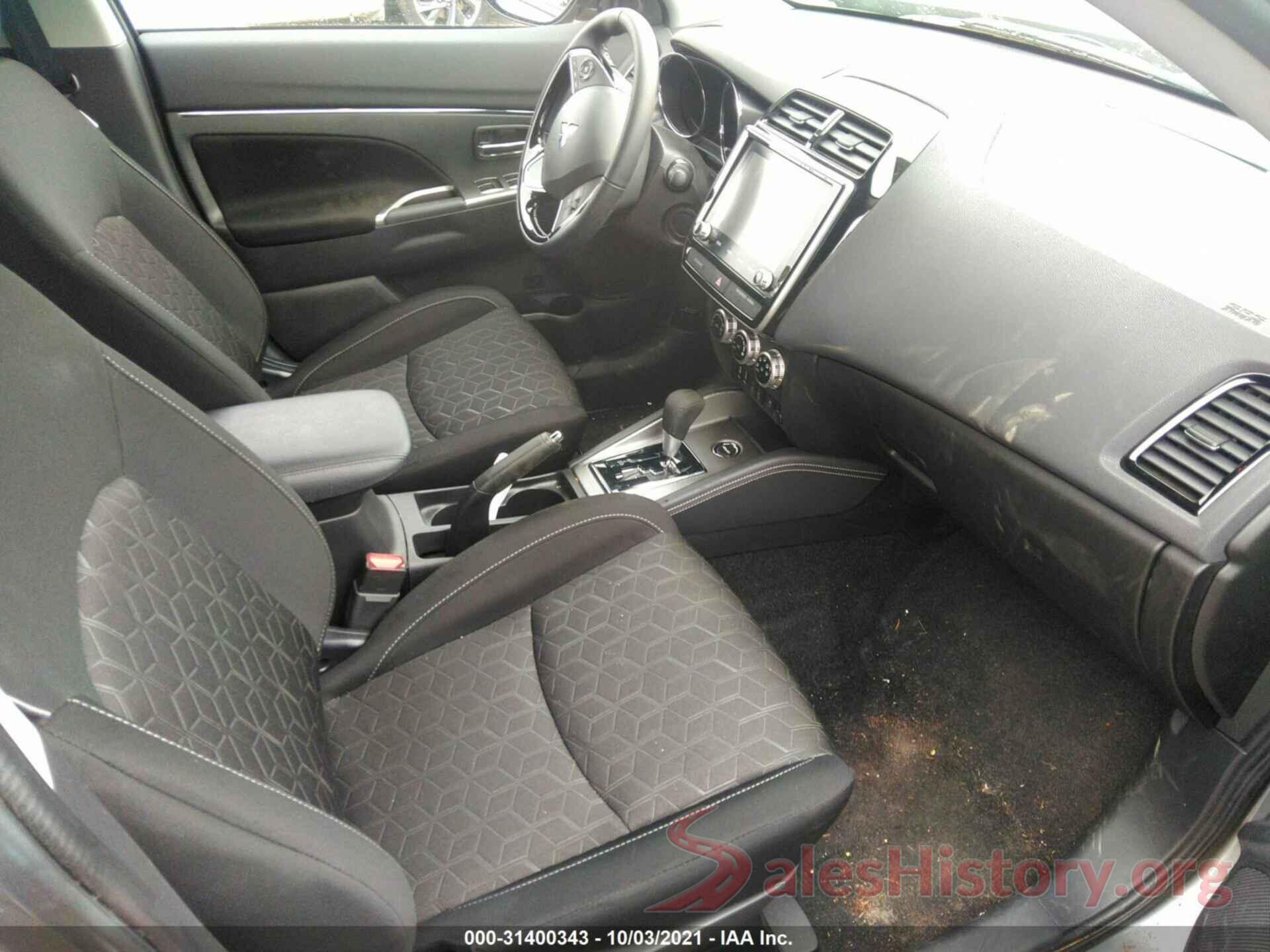 JA4ARUAUXMU023796 2021 MITSUBISHI OUTLANDER SPORT