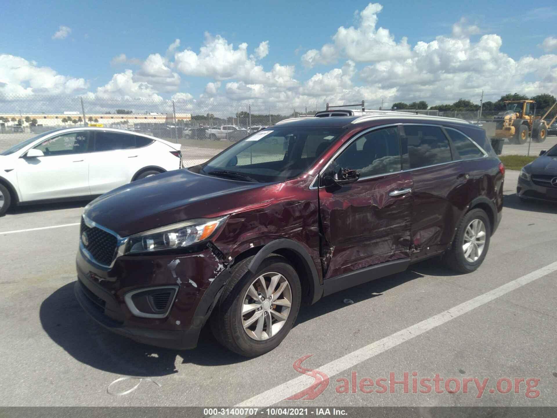 5XYPG4A35GG116826 2016 KIA SORENTO