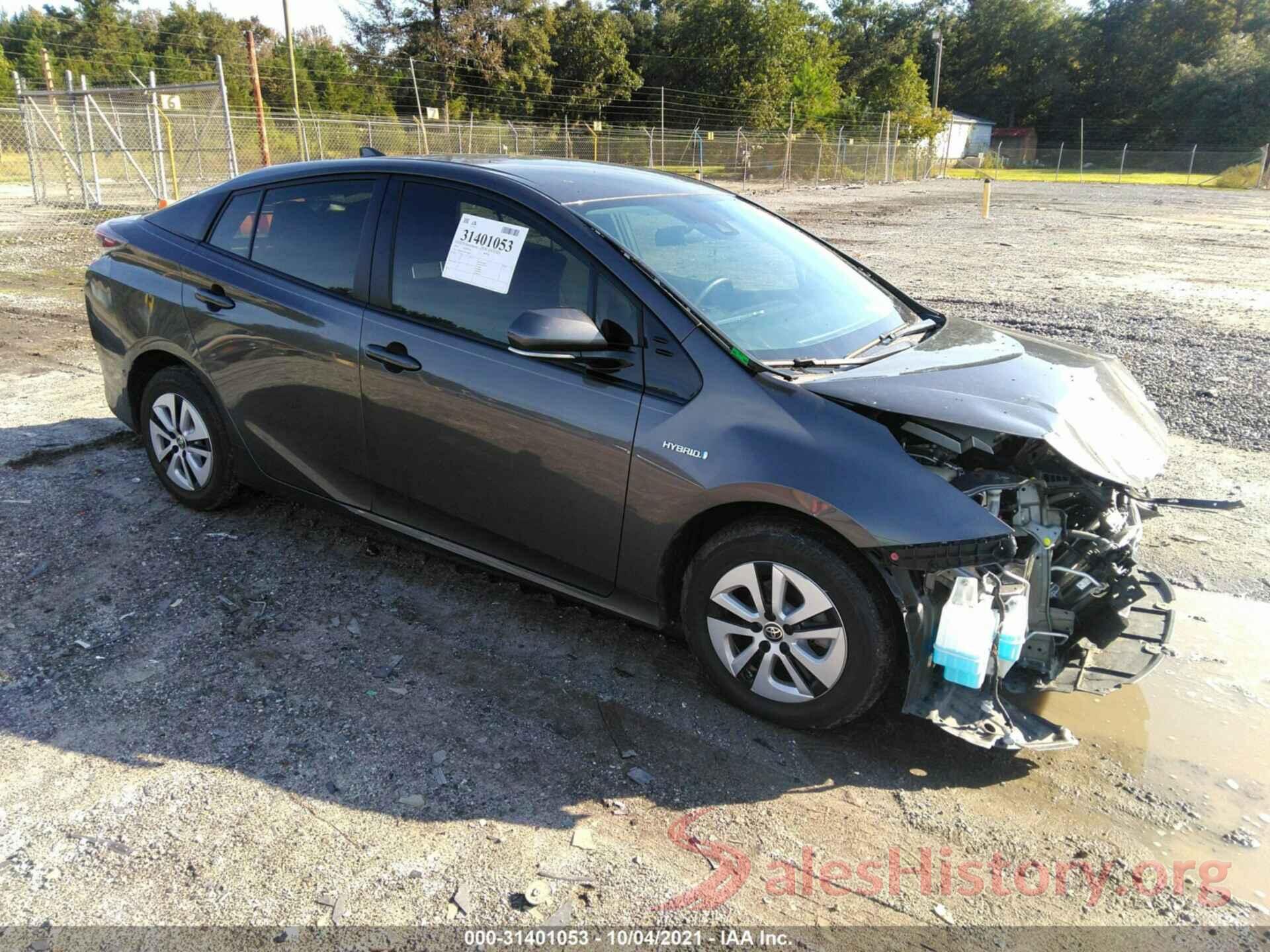 JTDKARFUXJ3554246 2018 TOYOTA PRIUS