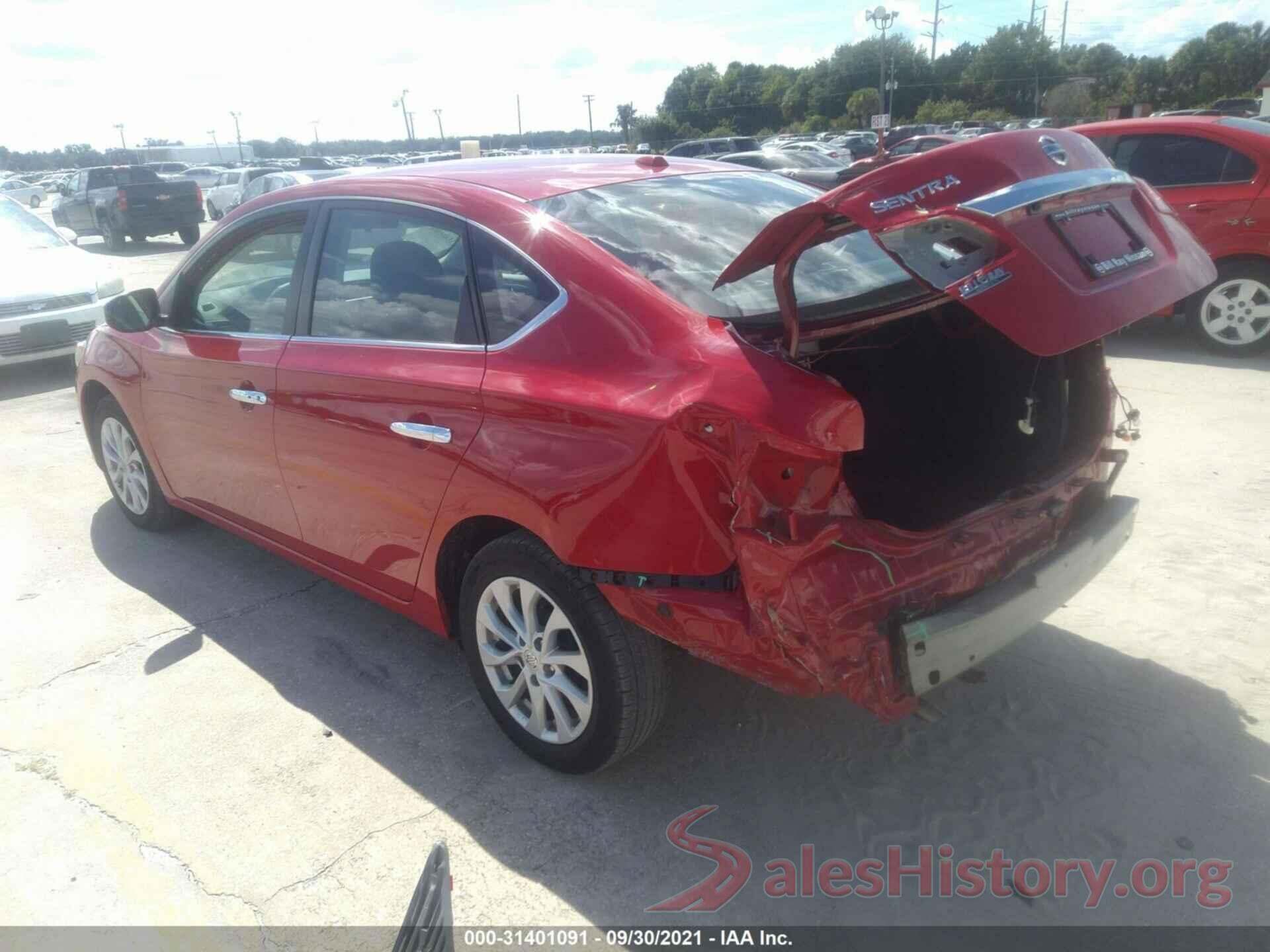 3N1AB7AP9JL617195 2018 NISSAN SENTRA