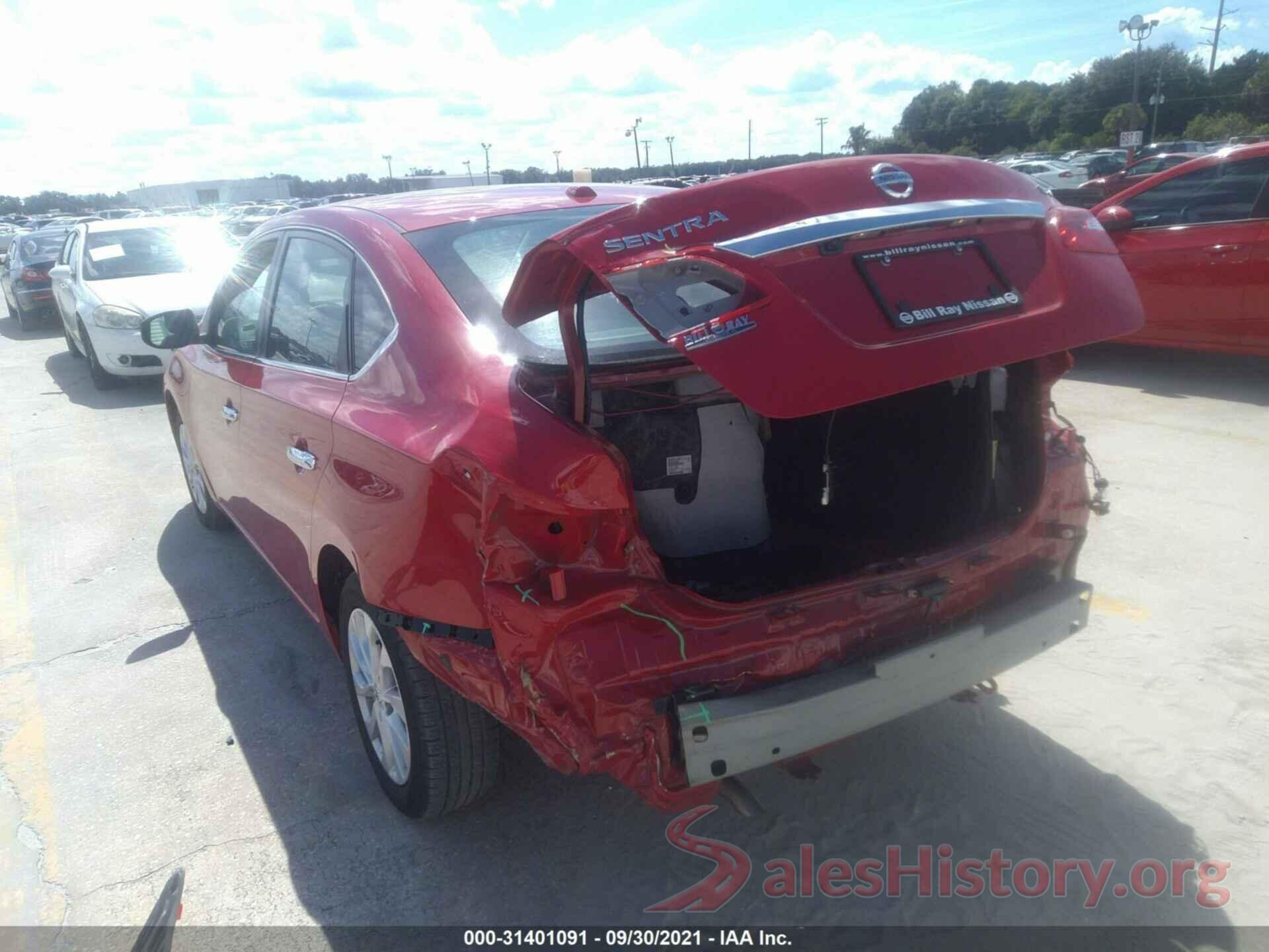 3N1AB7AP9JL617195 2018 NISSAN SENTRA