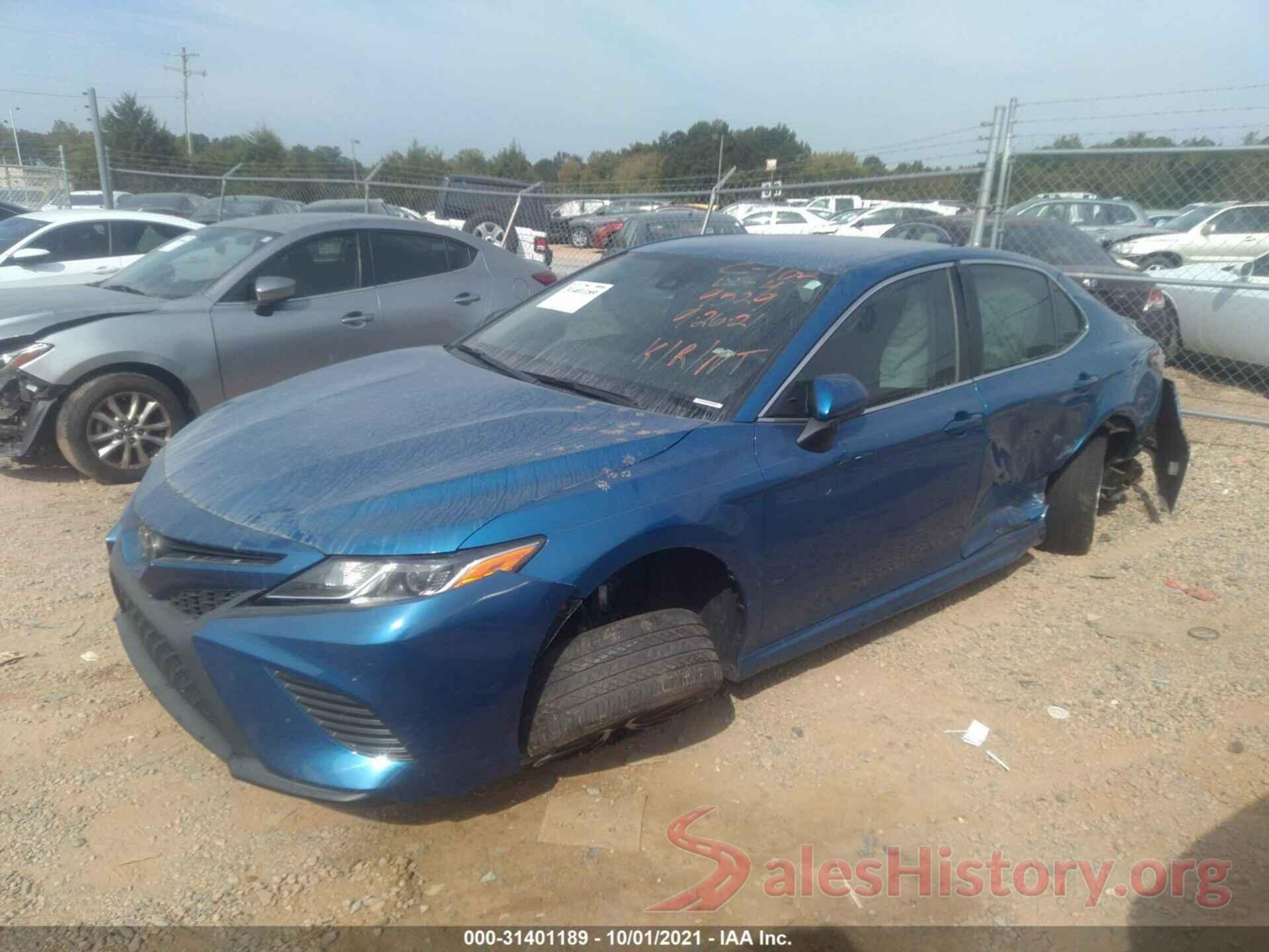 4T1B11HK5KU289529 2019 TOYOTA CAMRY