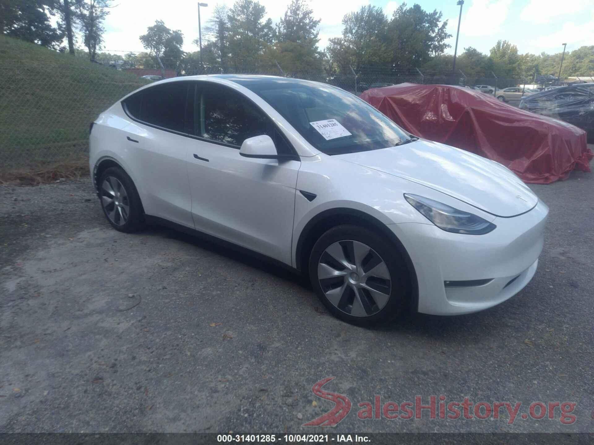 5YJYGDEE5MF204357 2021 TESLA MODEL Y