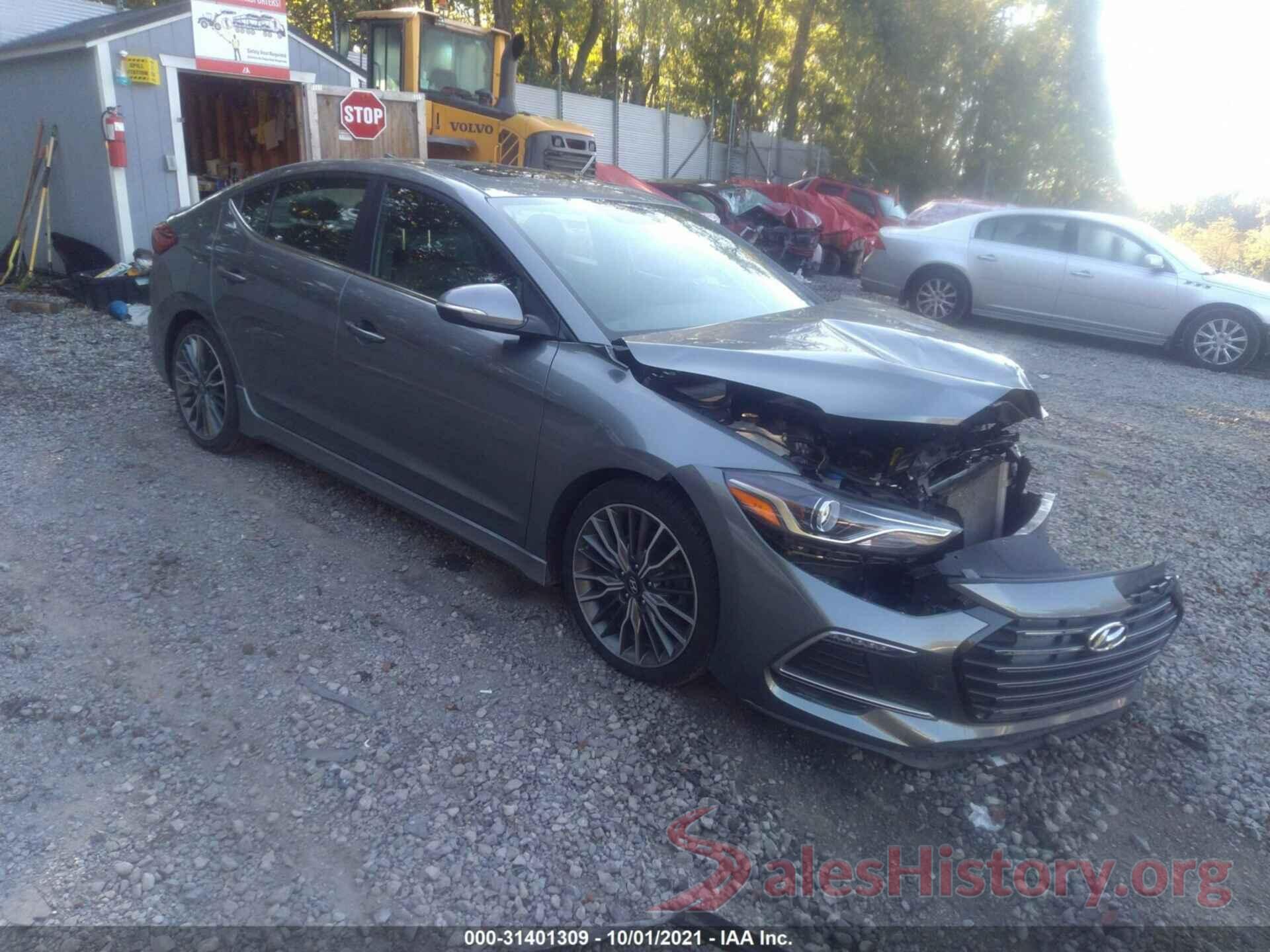 KMHD04LB0JU681157 2018 HYUNDAI ELANTRA