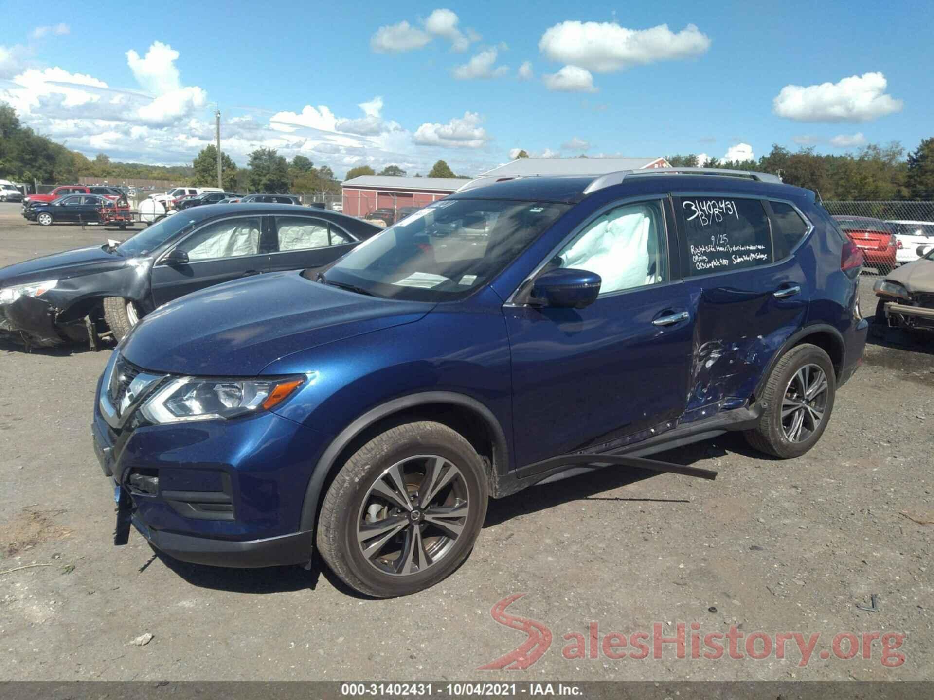 JN8AT2MV9KW378514 2019 NISSAN ROGUE