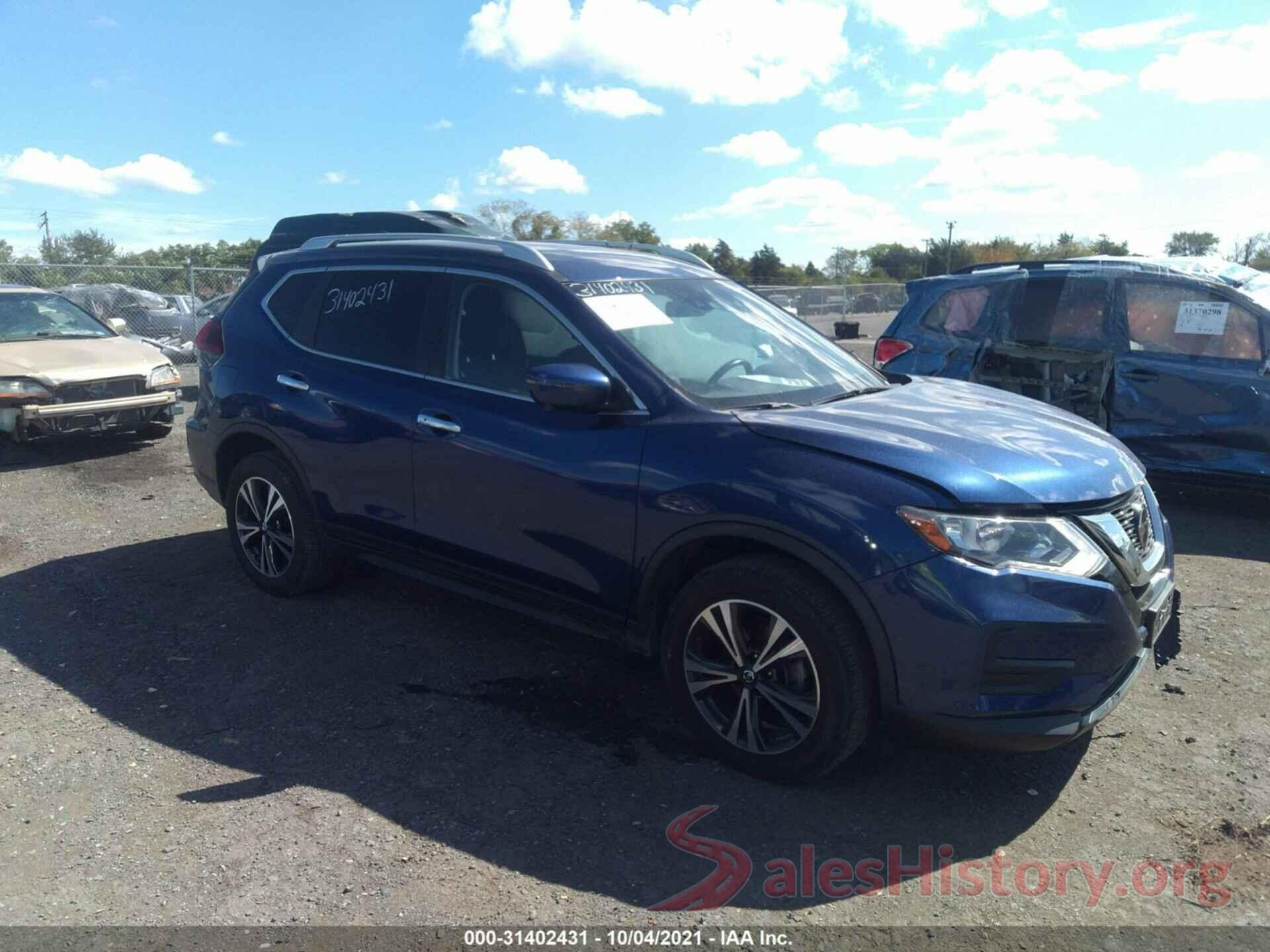 JN8AT2MV9KW378514 2019 NISSAN ROGUE