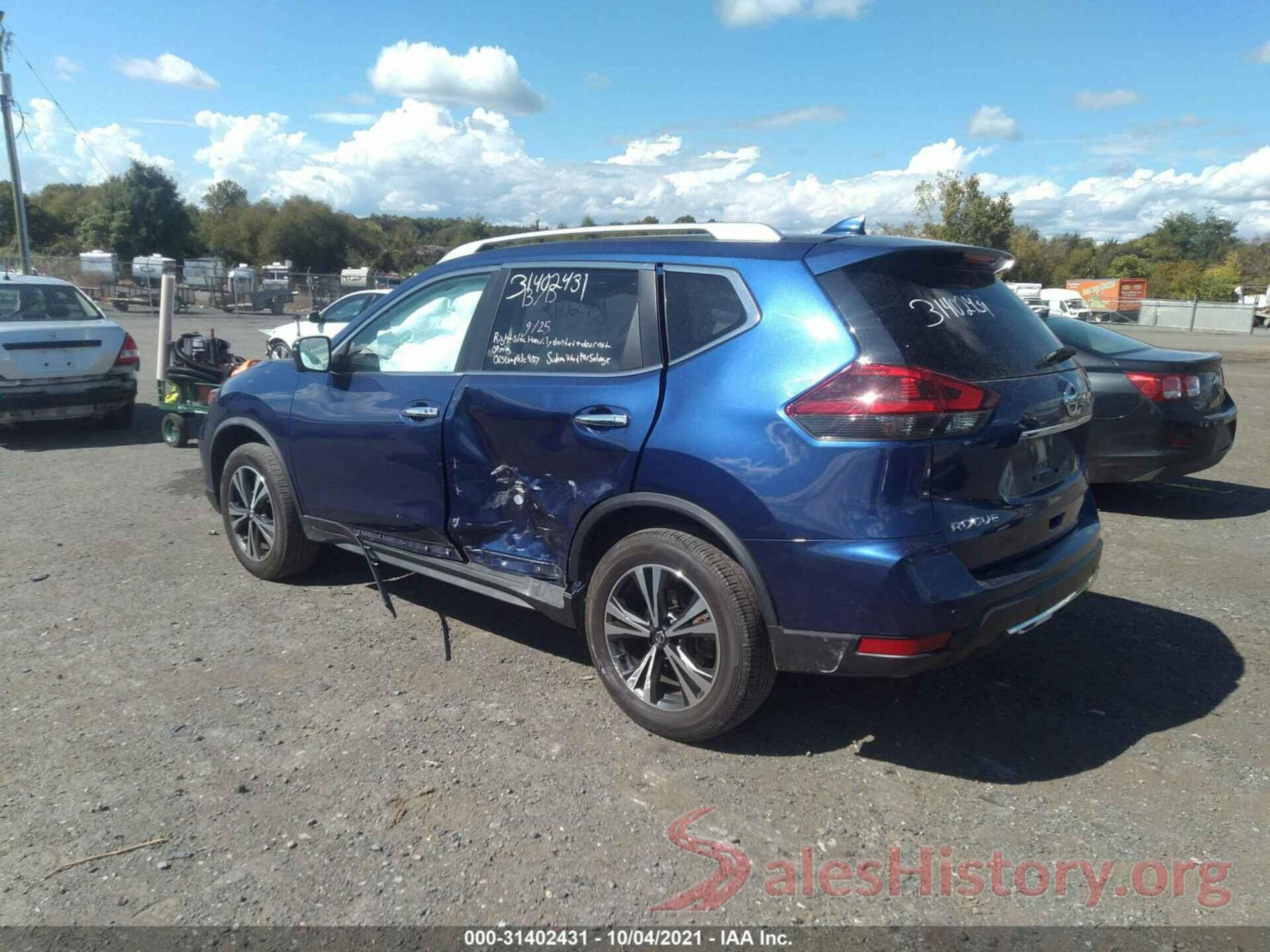 JN8AT2MV9KW378514 2019 NISSAN ROGUE