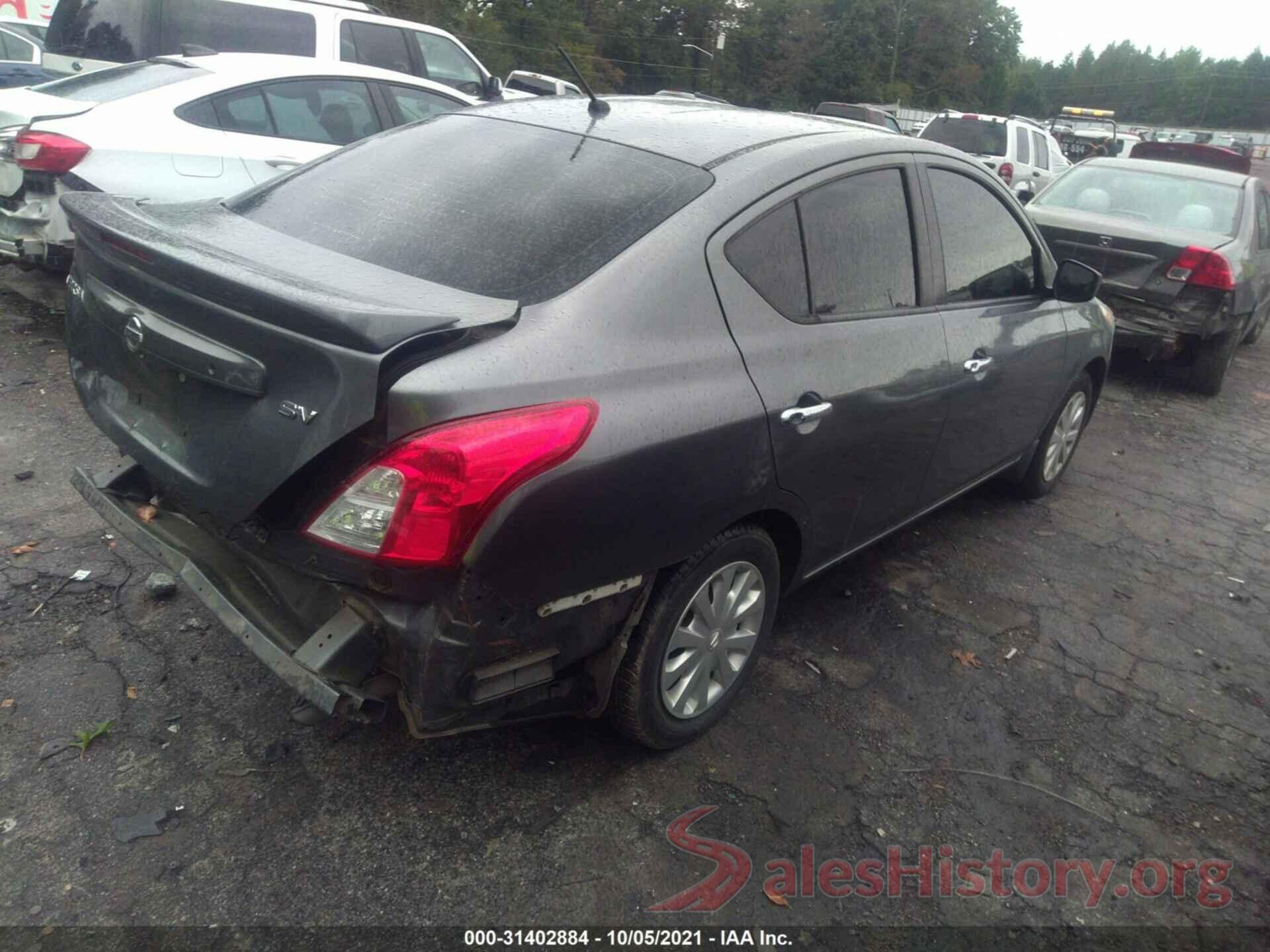 3N1CN7AP9GL916582 2016 NISSAN VERSA