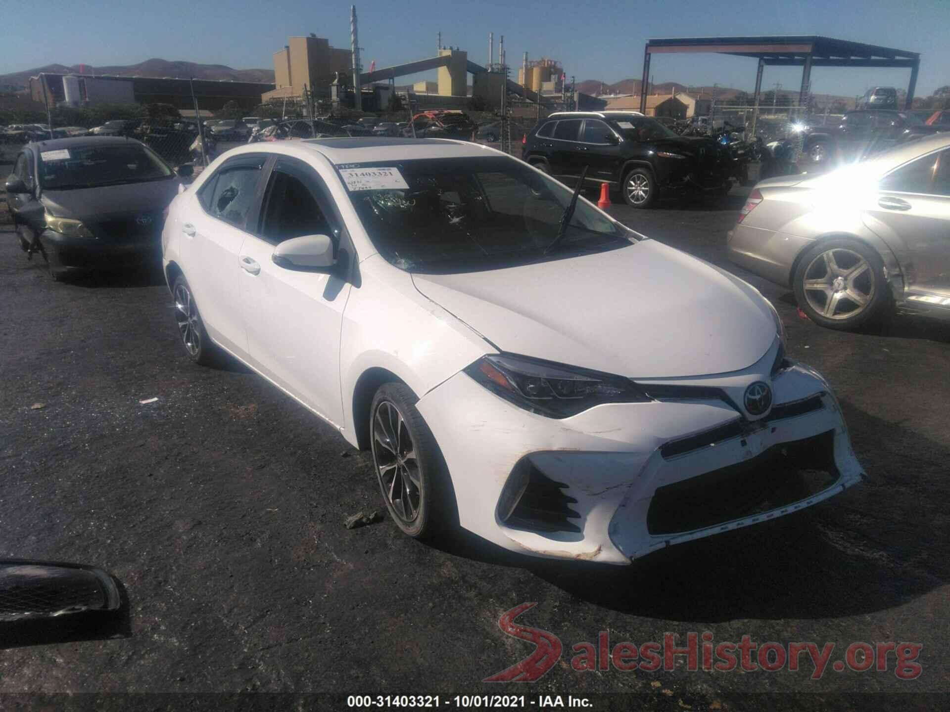 2T1BURHE2JC002888 2018 TOYOTA COROLLA