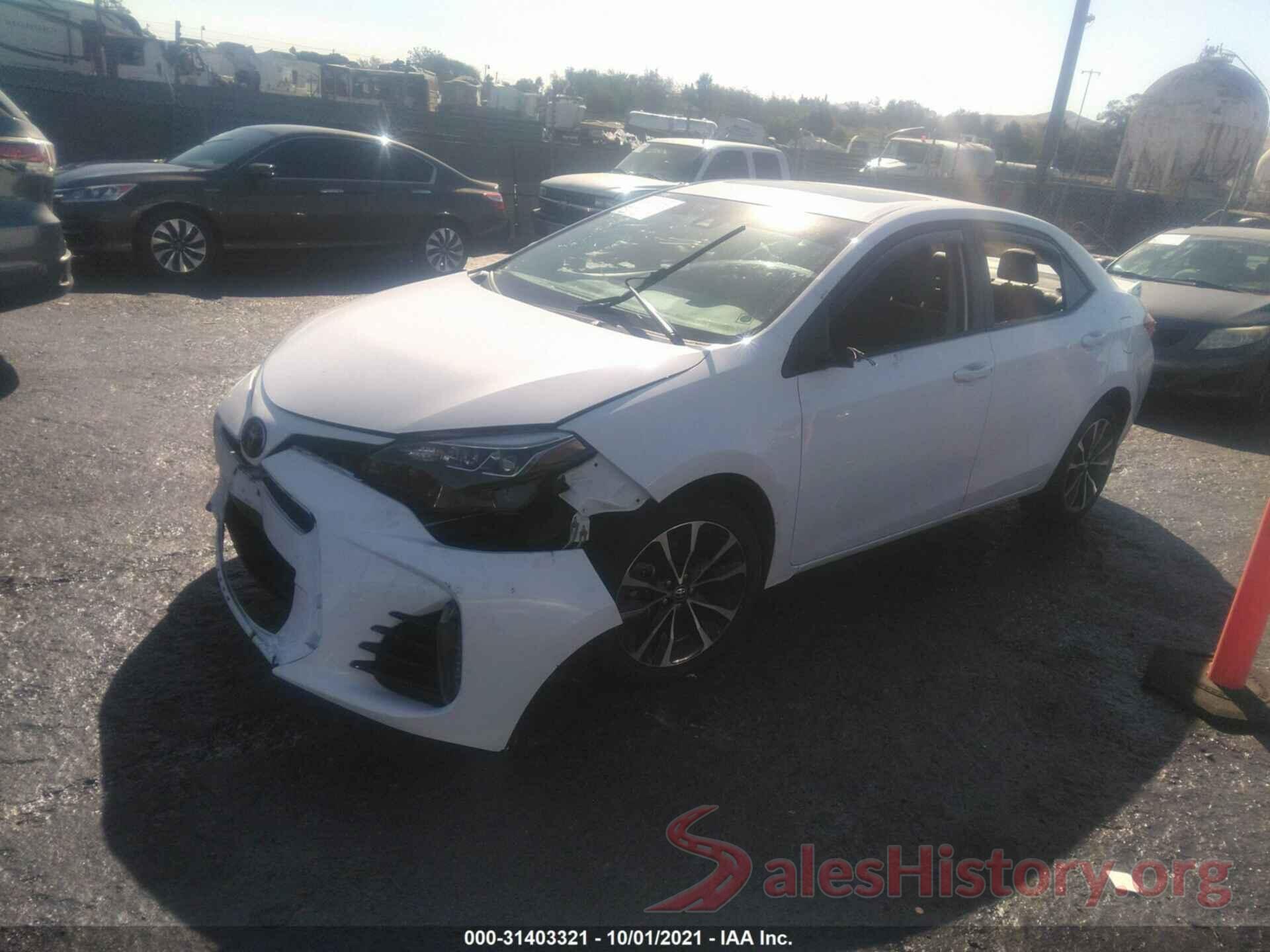 2T1BURHE2JC002888 2018 TOYOTA COROLLA