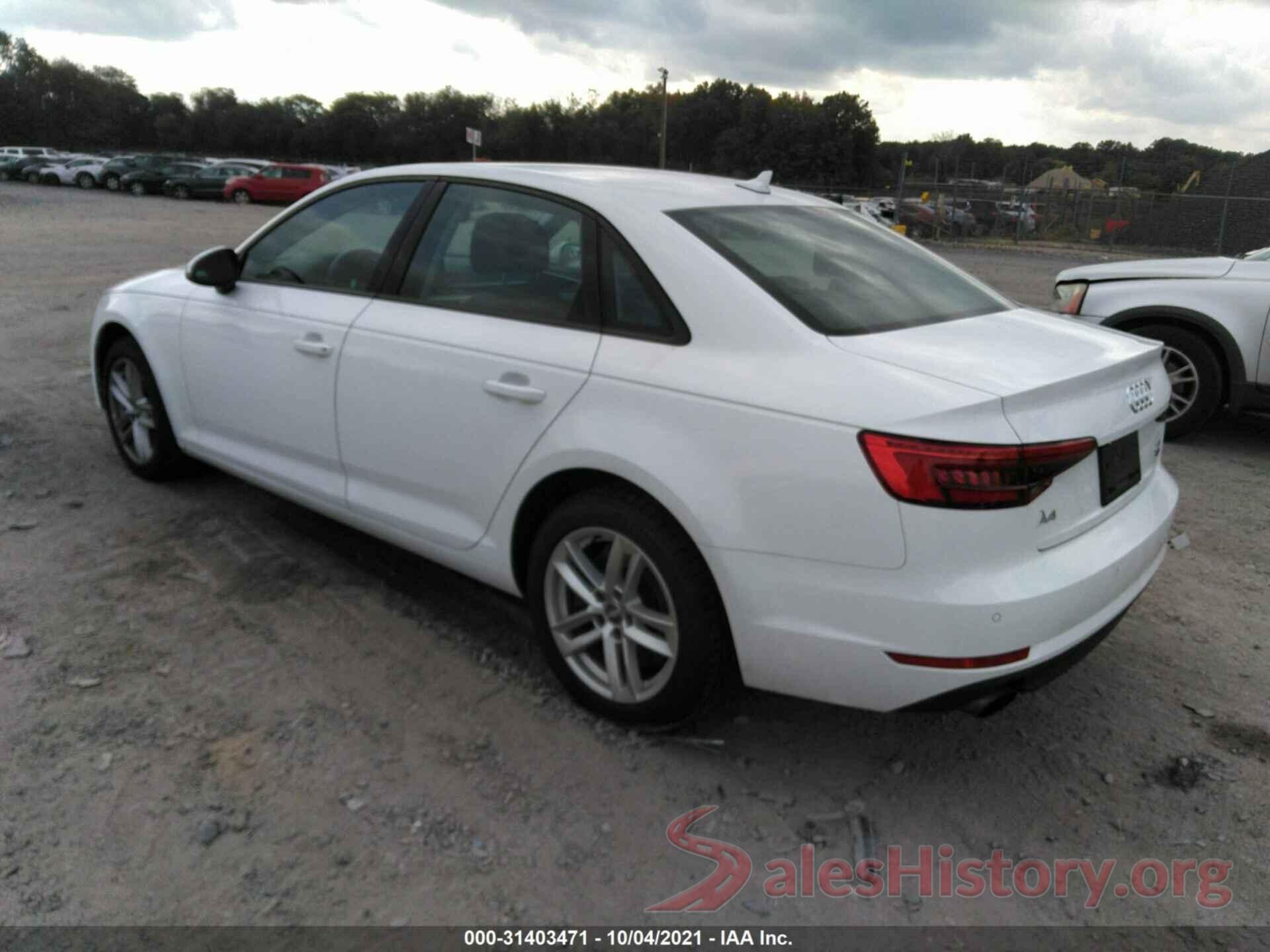 WAUANAF44HN008670 2017 AUDI A4