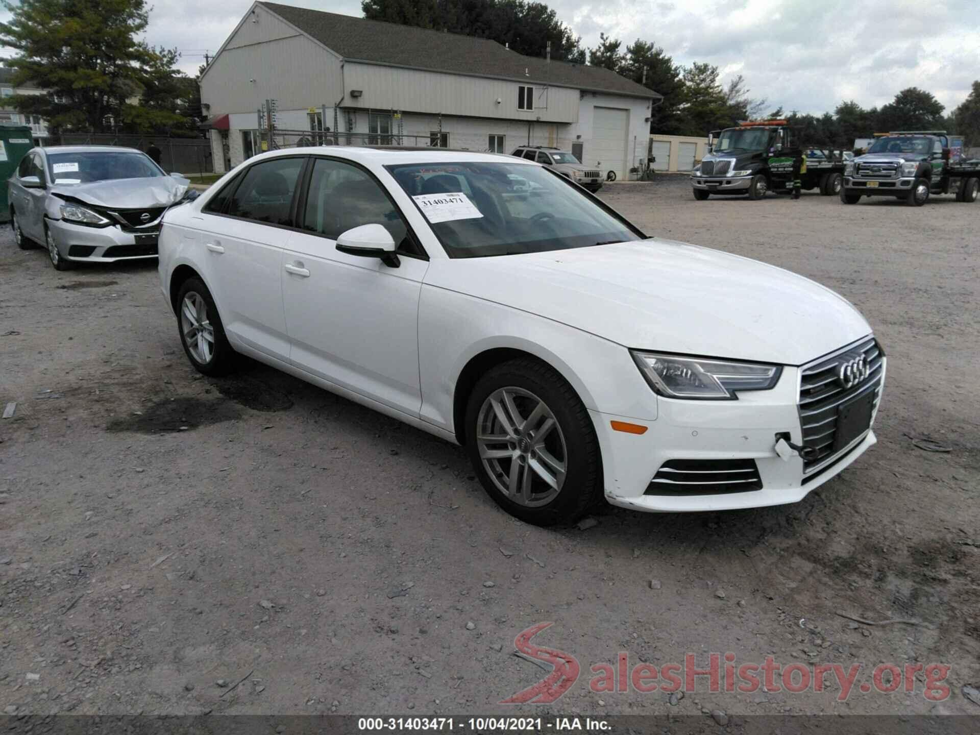 WAUANAF44HN008670 2017 AUDI A4