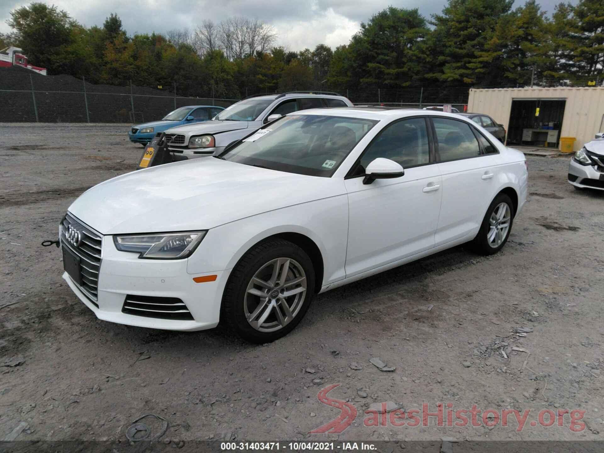 WAUANAF44HN008670 2017 AUDI A4