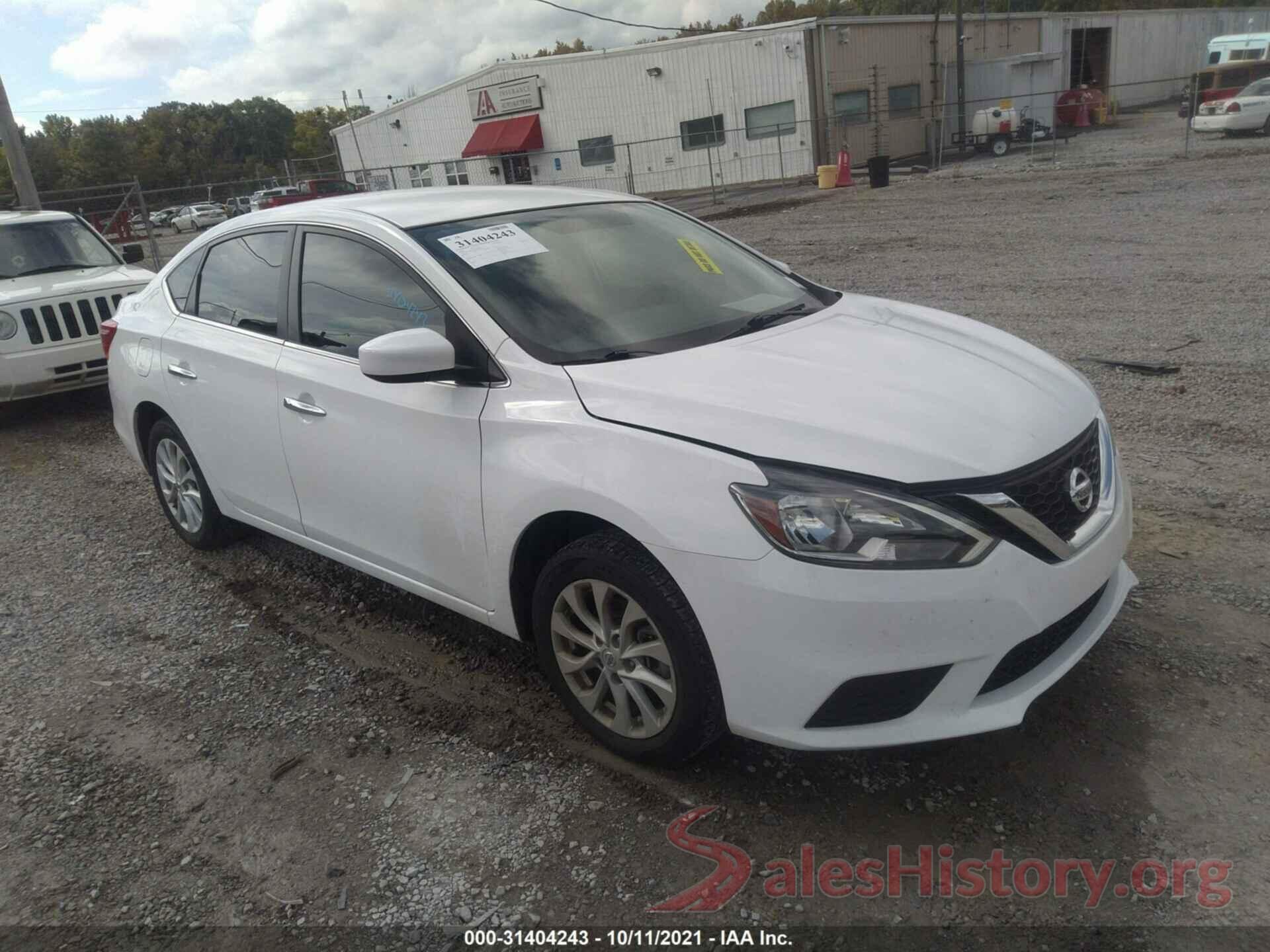 3N1AB7AP4KY404627 2019 NISSAN SENTRA