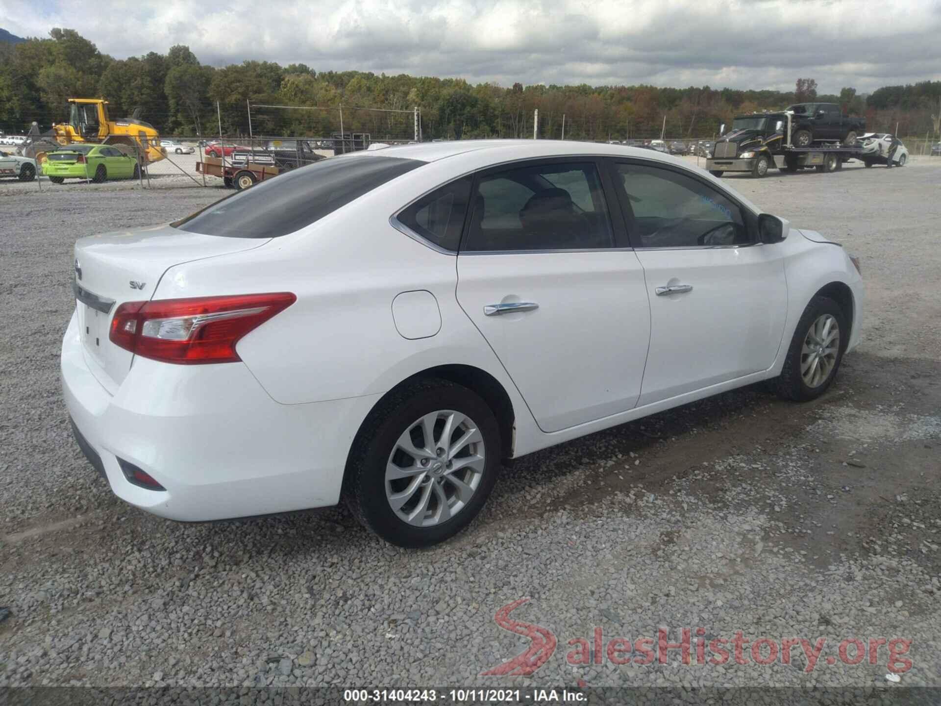 3N1AB7AP4KY404627 2019 NISSAN SENTRA