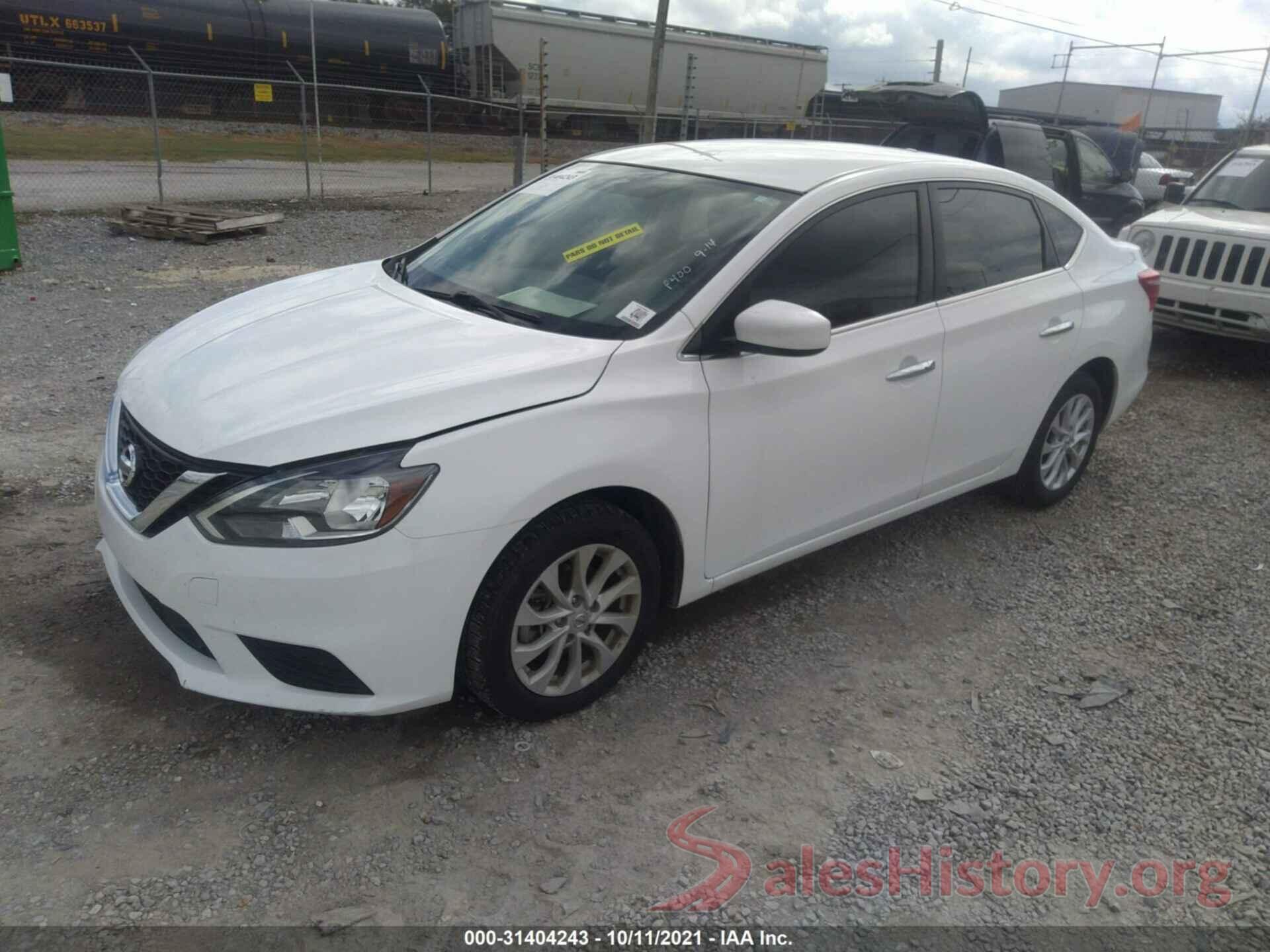 3N1AB7AP4KY404627 2019 NISSAN SENTRA