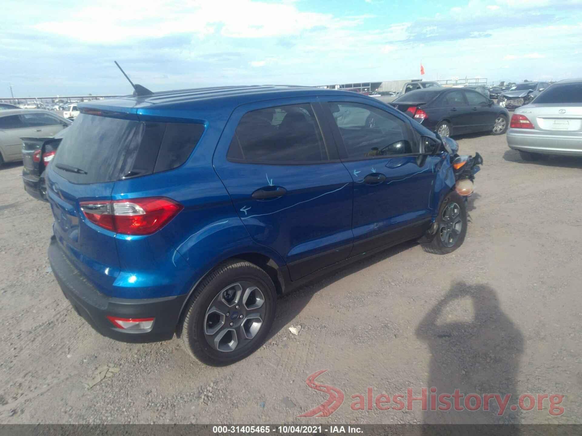 MAJ3S2FE9MC408934 2021 FORD ECOSPORT